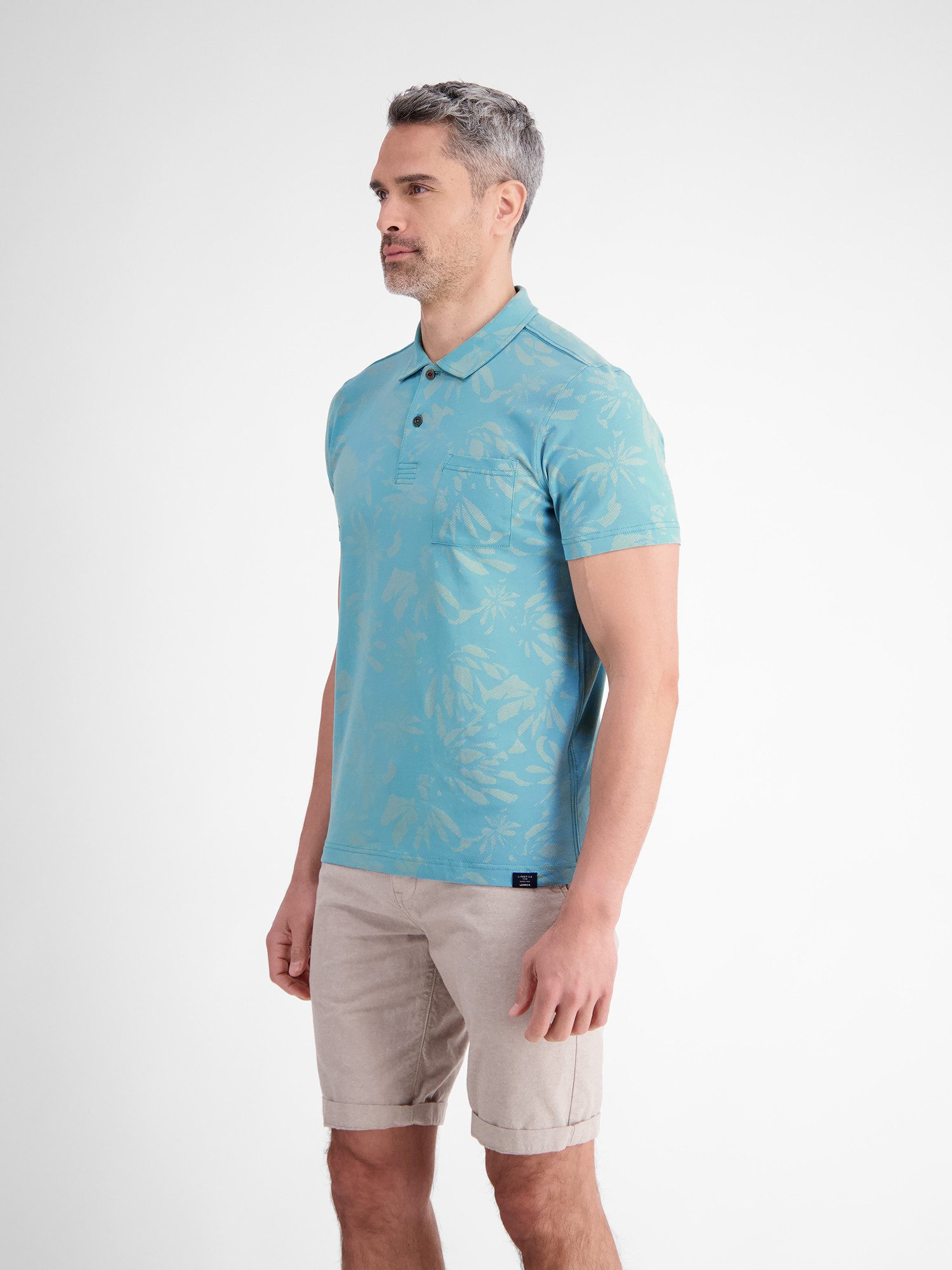 Lerros Poloshirt LERROS Poloshirt met stretch