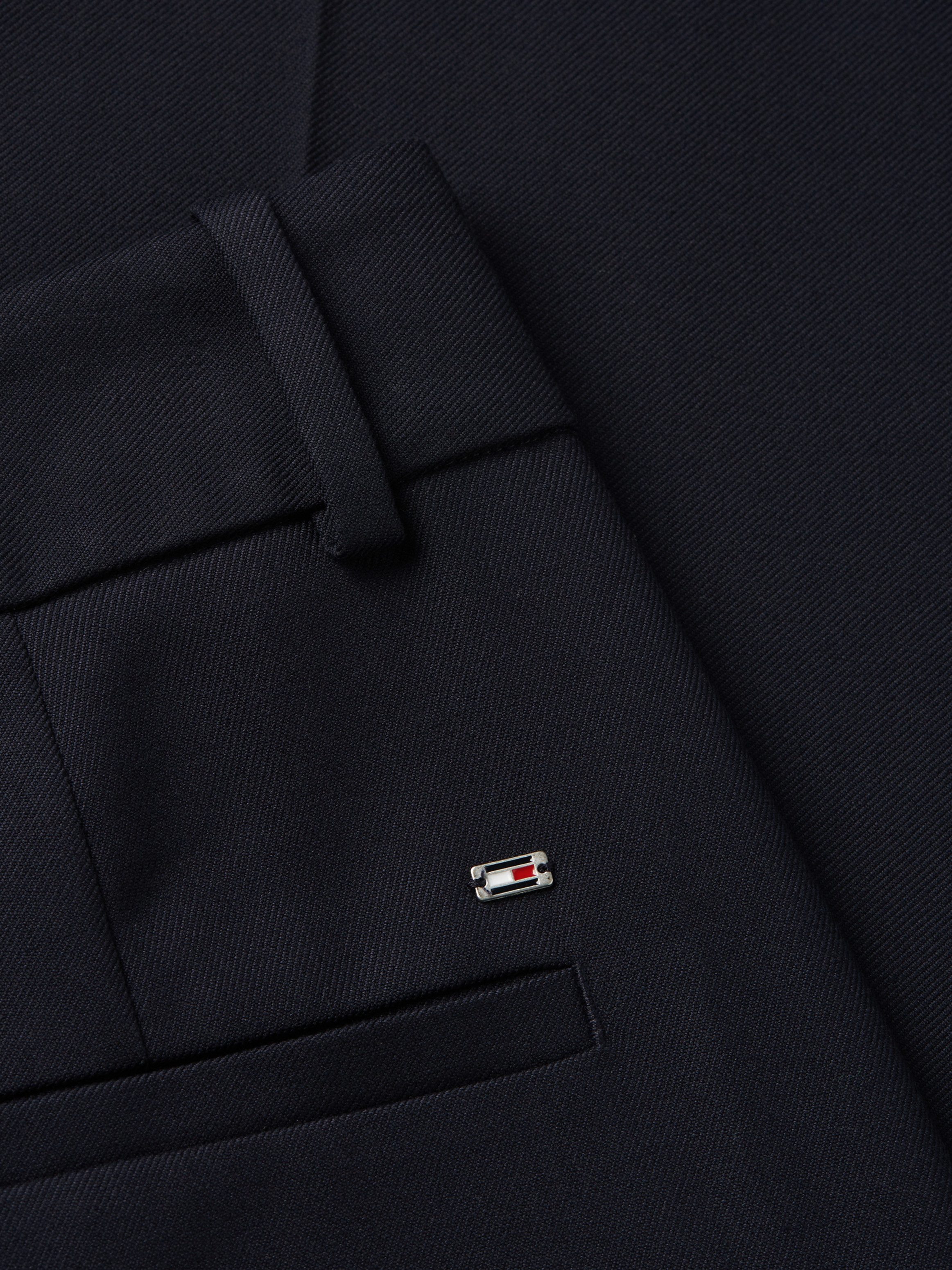 Tommy Hilfiger Geweven broek MD CORE RELAXED STRAIGHT PANT met logo-stiksel op de achterkant