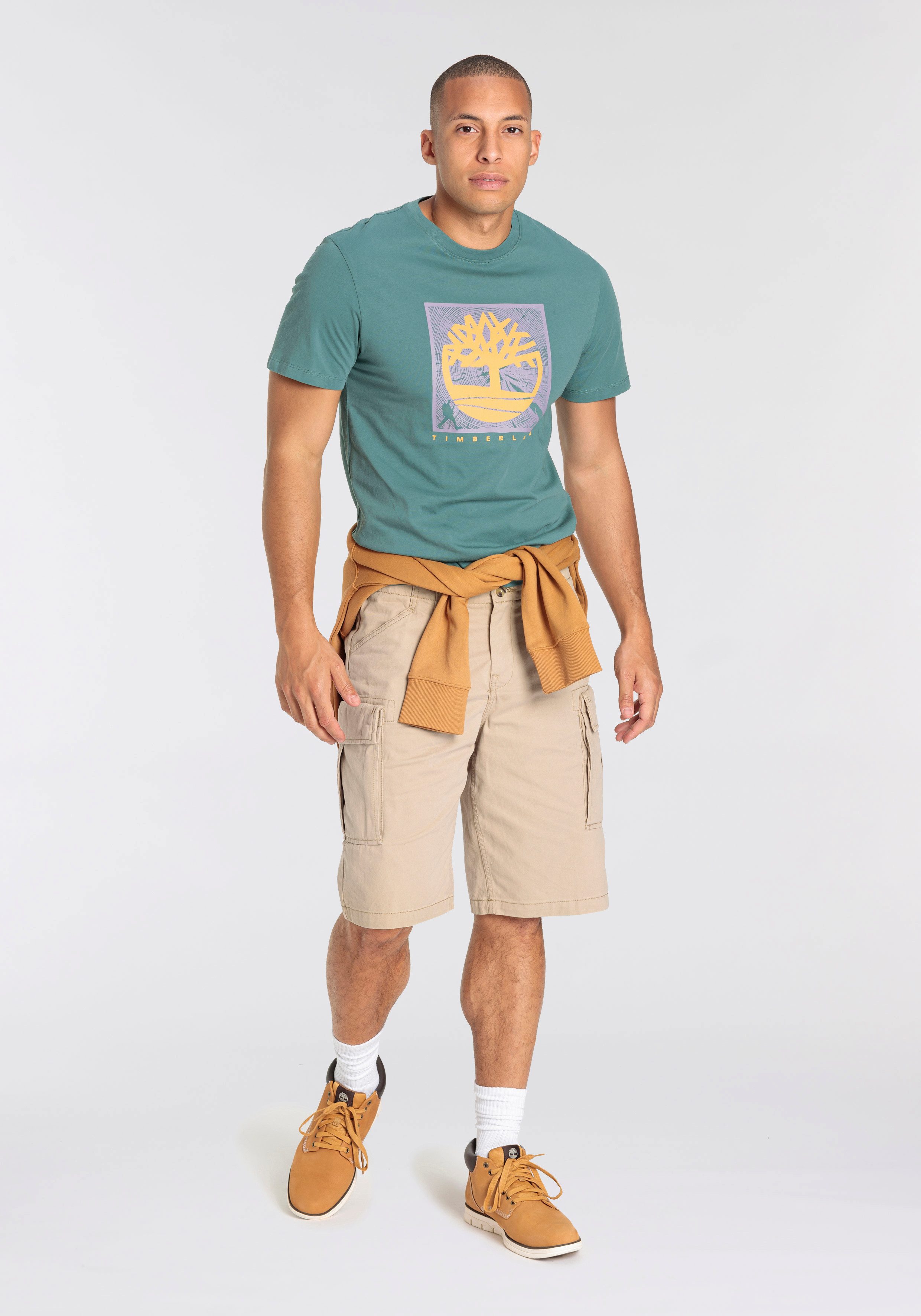 Timberland T-shirt Short Sleeve Front Graphic Tee