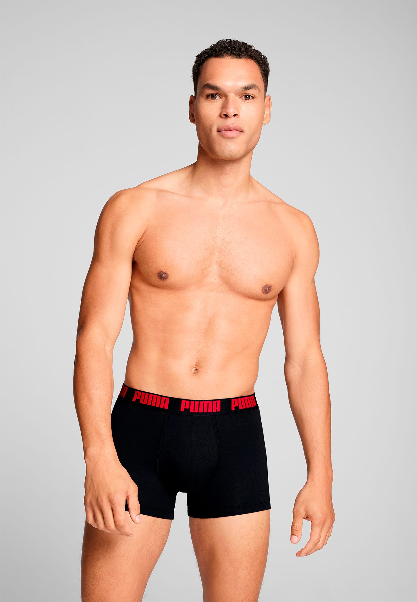 PUMA Boxershort PUMA MEN EVERYDAY STRIPED BOXERS 2P (2 stuks, Set van 2)
