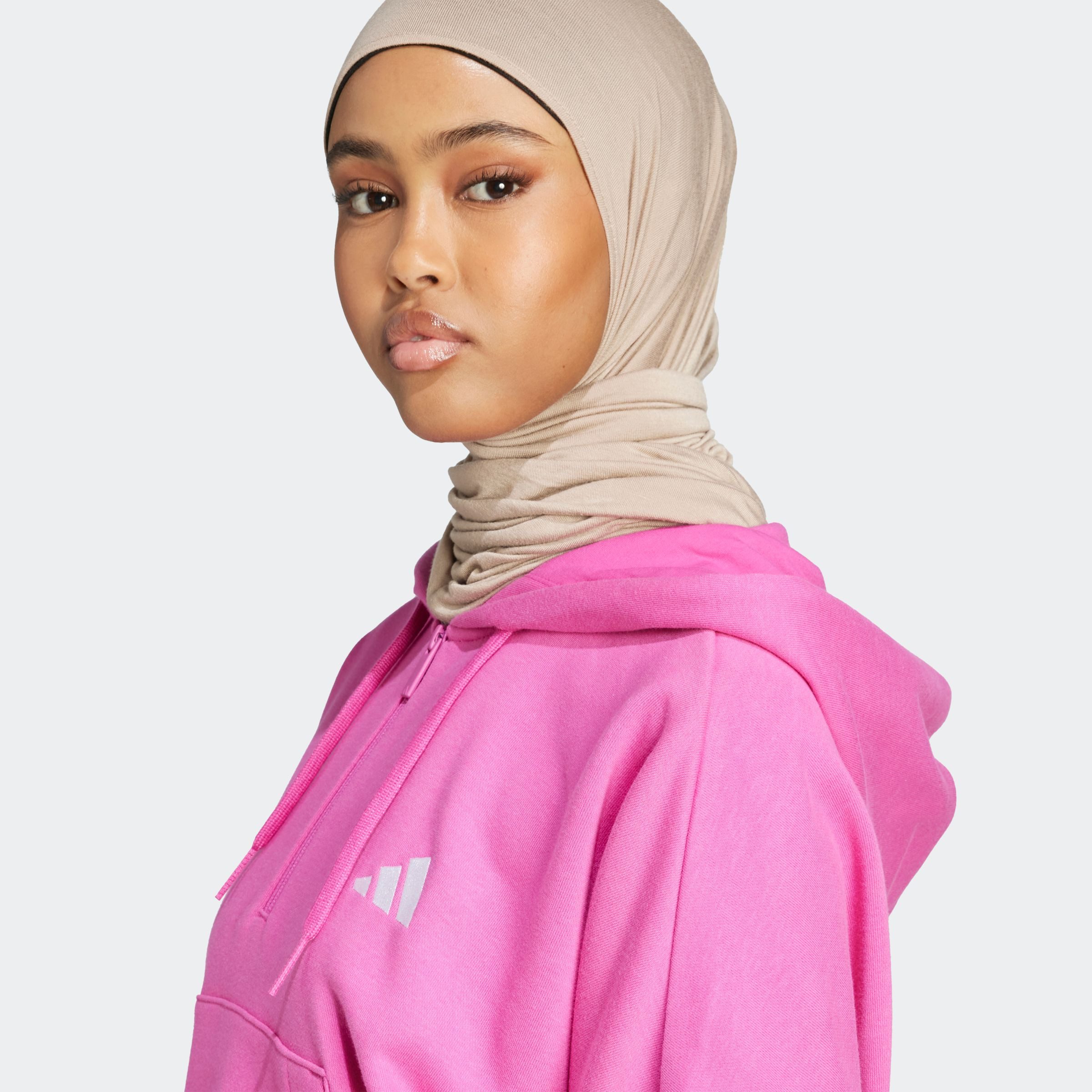 adidas Sportswear Hoodie W 3S FT QZ HD