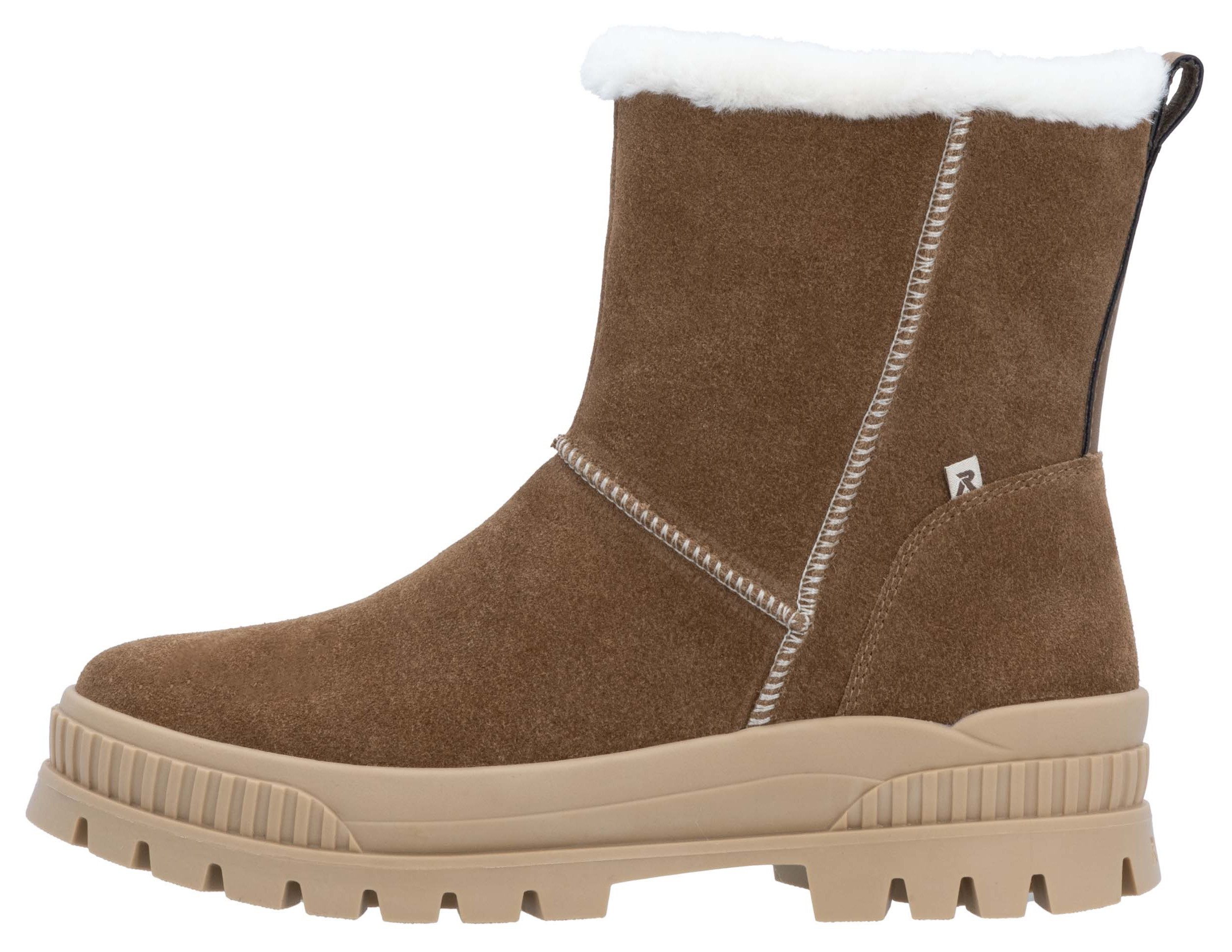 Rieker EVOLUTION Winterlaarzen winter-enkellaars, outdoorlaarzen met fiber grip-loopzool