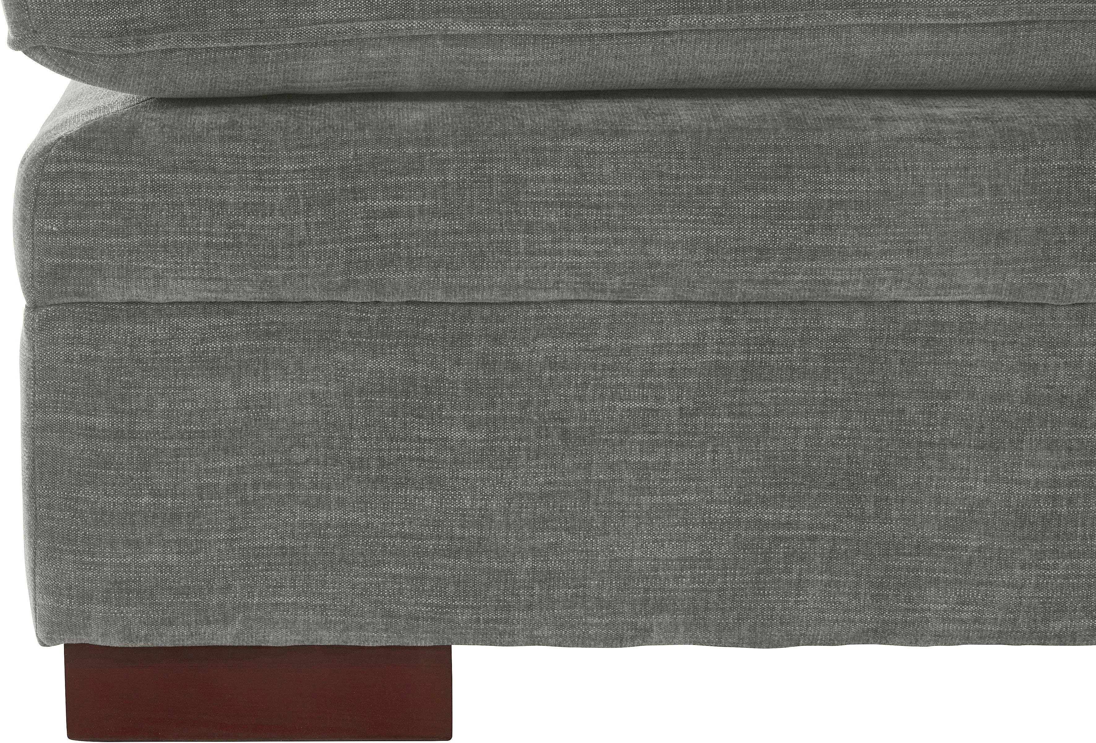 Home affaire Hocker Broughton zachte bekleding, passend bij de serie "broughton", in 3 soorten bekleding
