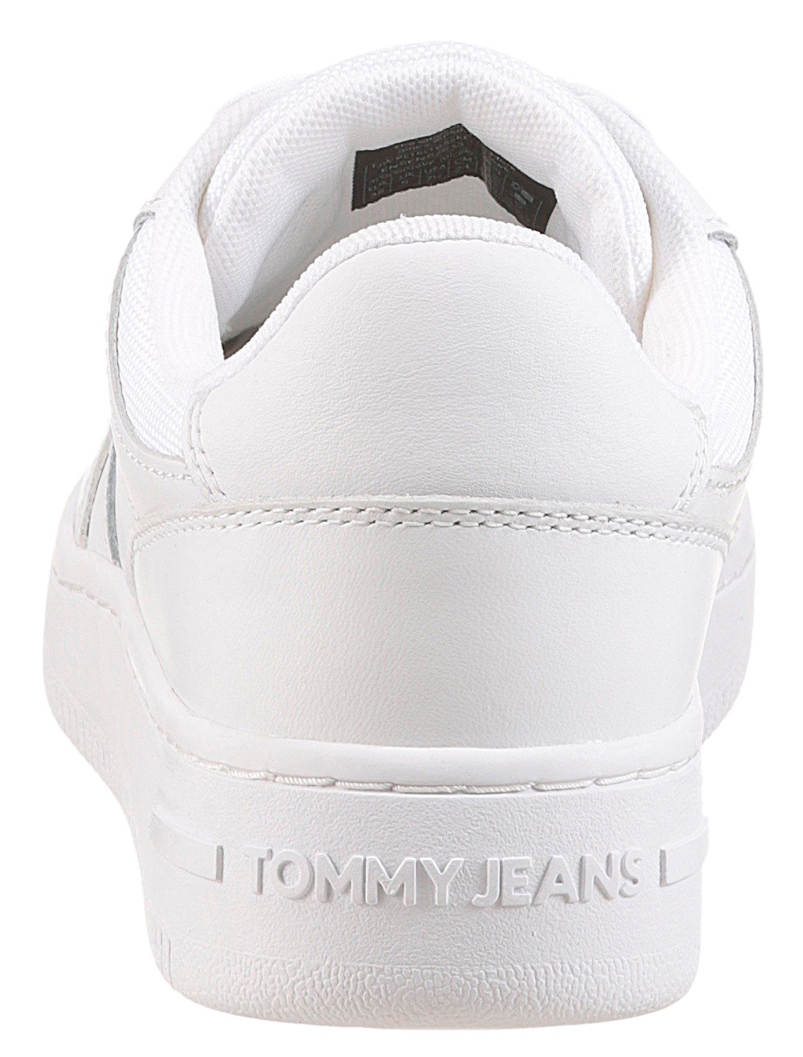 TOMMY JEANS Plateausneakers TJW RETRO BASKET , freizeitschoen, lage schoen, veterschoen met zijvlaggetje