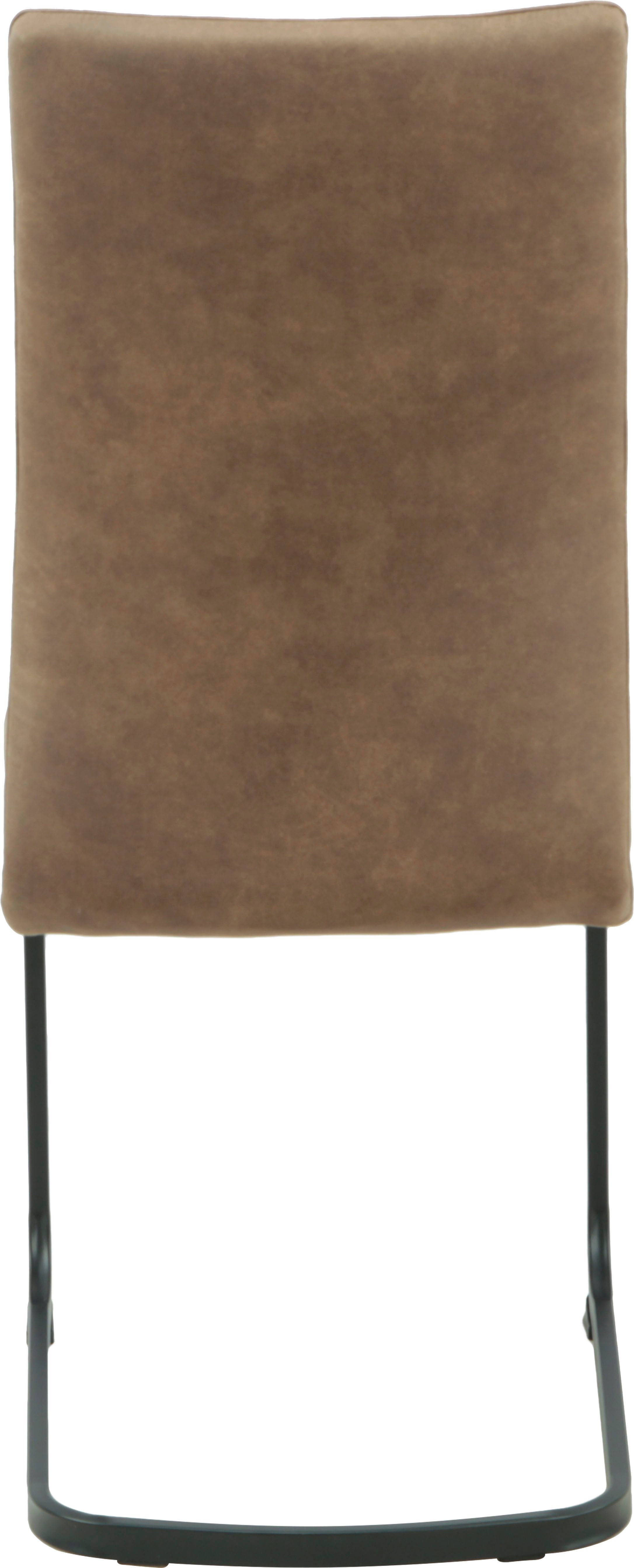 HELA Eethoek Spree Eettafel 140x90 cm met dikke rand, microvezel bekleding(4-delig)