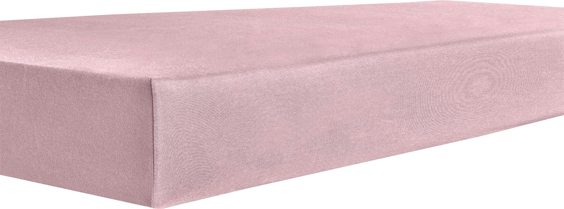 kneer hoeslaken easy-stretch top 40 (1 stuk) roze