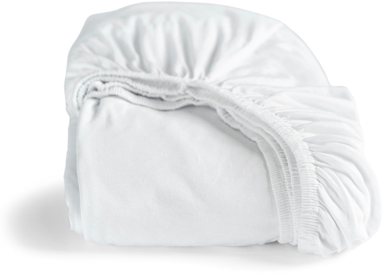 Cinderella Hoeslaken Dubbel-jersey kreuk- en knoopvrij, tot 25 cm hoogte (1 stuk)