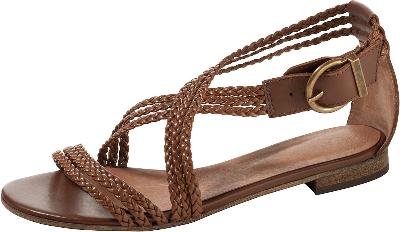 heine Sandalen dames sandaaltjes maat 36 bruin