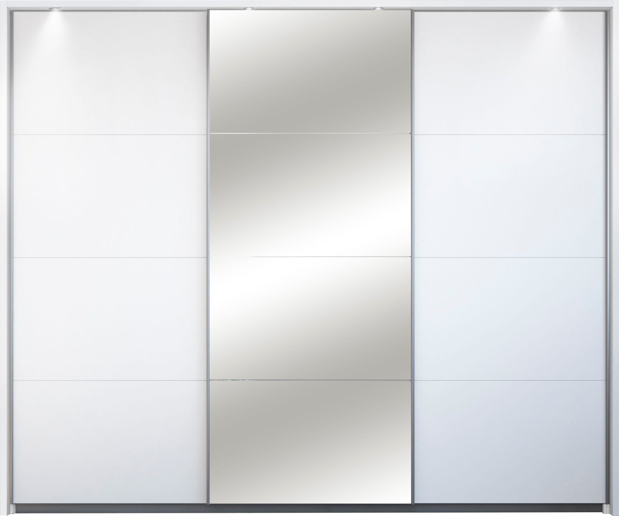 rauch Zweefdeurkast Kledingkast TOMA met passe-partout incl. rek inzet en extra legplanken made in germany