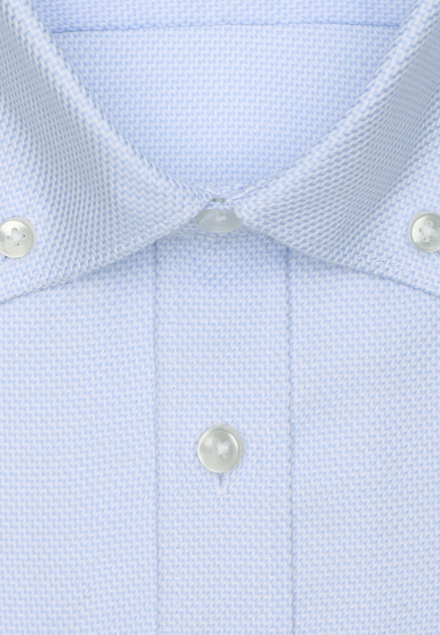 seidensticker Businessoverhemd Zwarte roos Regulier button-down kraagstructuur