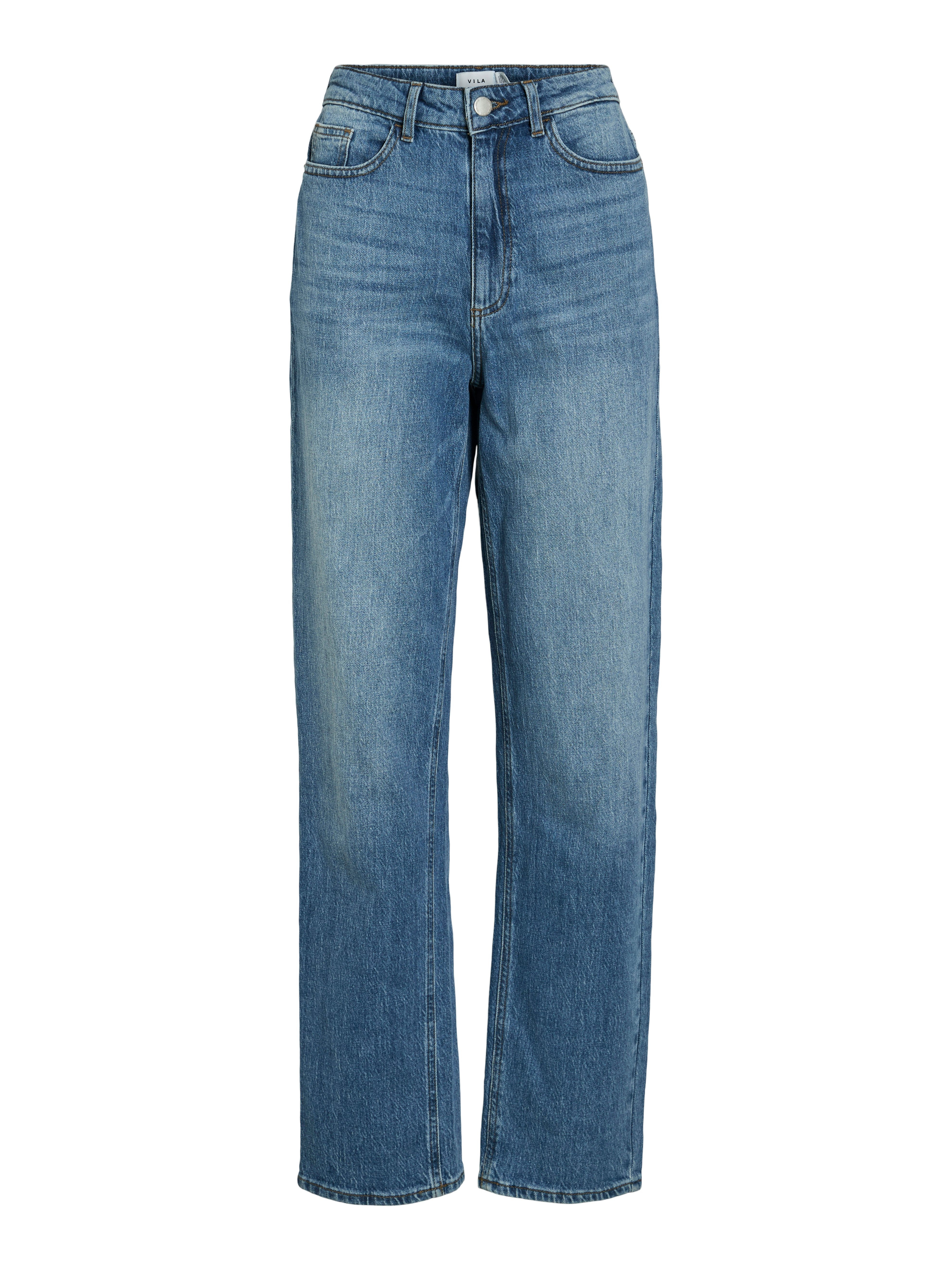 Vila High-waist jeans VIKELLY JAF HW STRAIGHT JEANS-NOOS