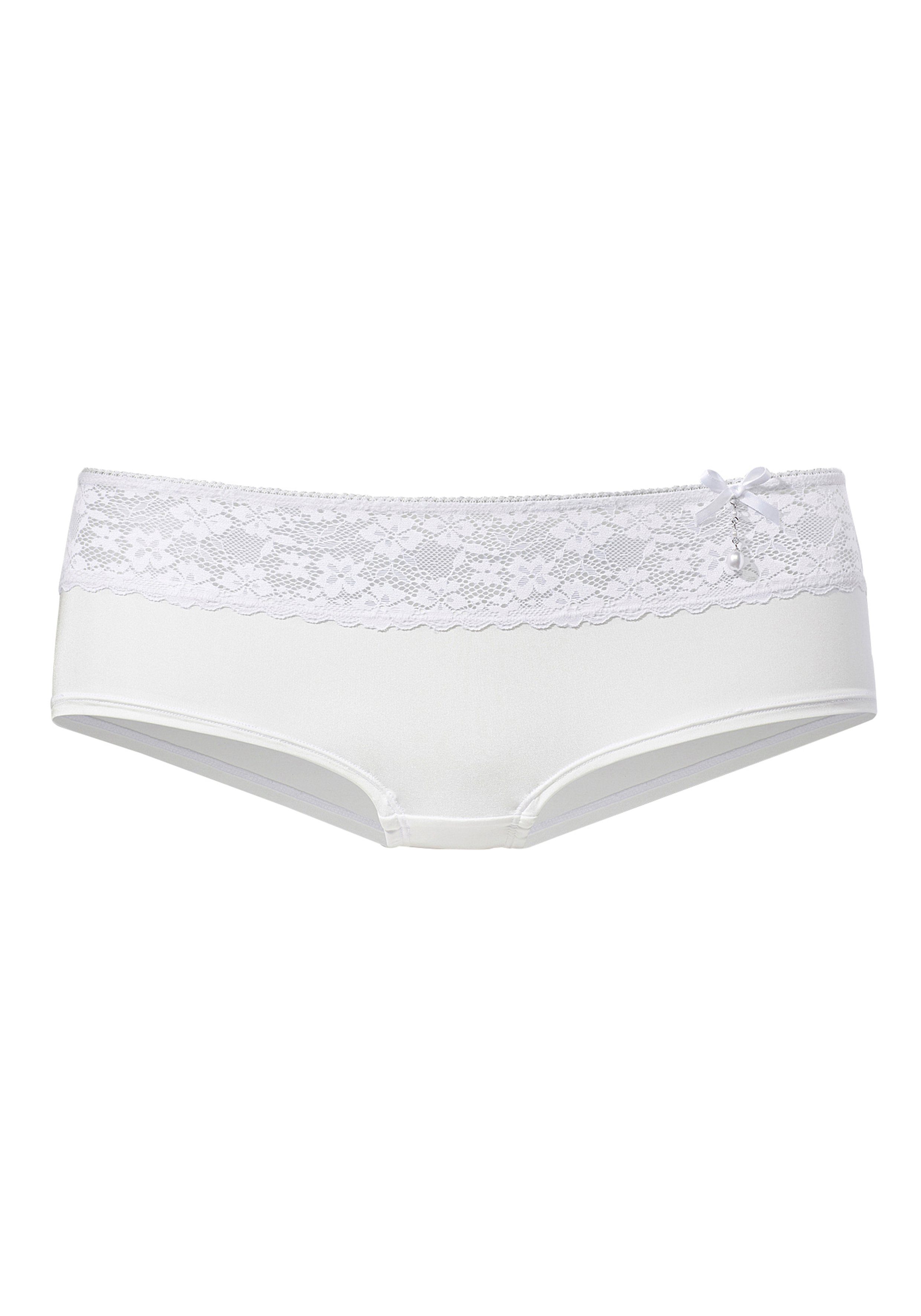 Lascana Hipster met opvallend kralenaccessoire