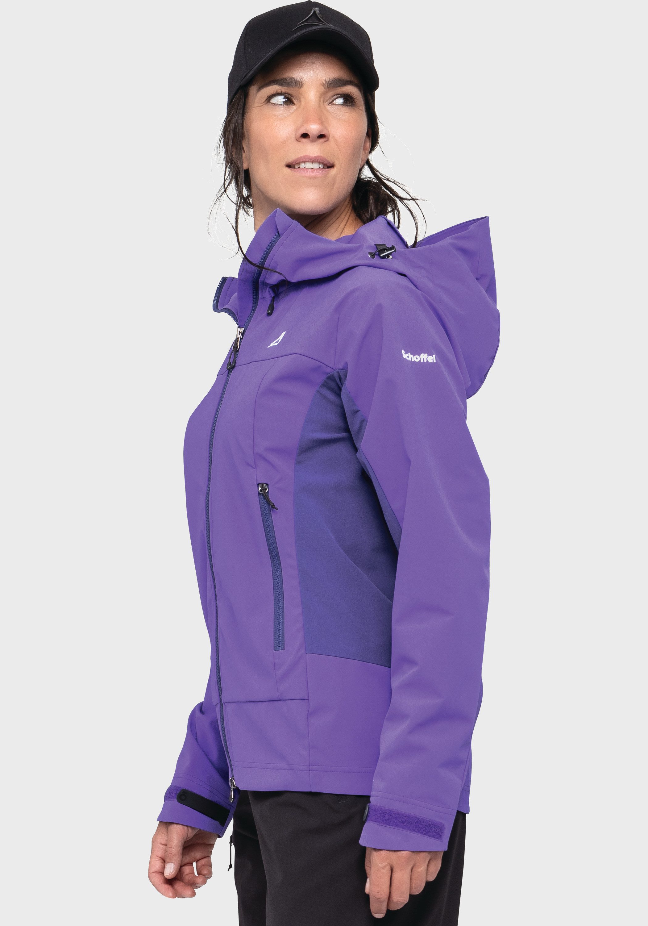 Schöffel Outdoorjack Mountain Softshell Jk Style Blaueis WMS