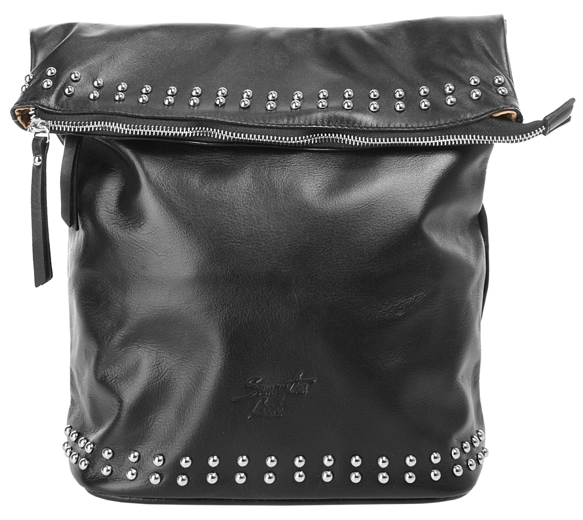 Samantha Look Rugzak echt leer, made in italy