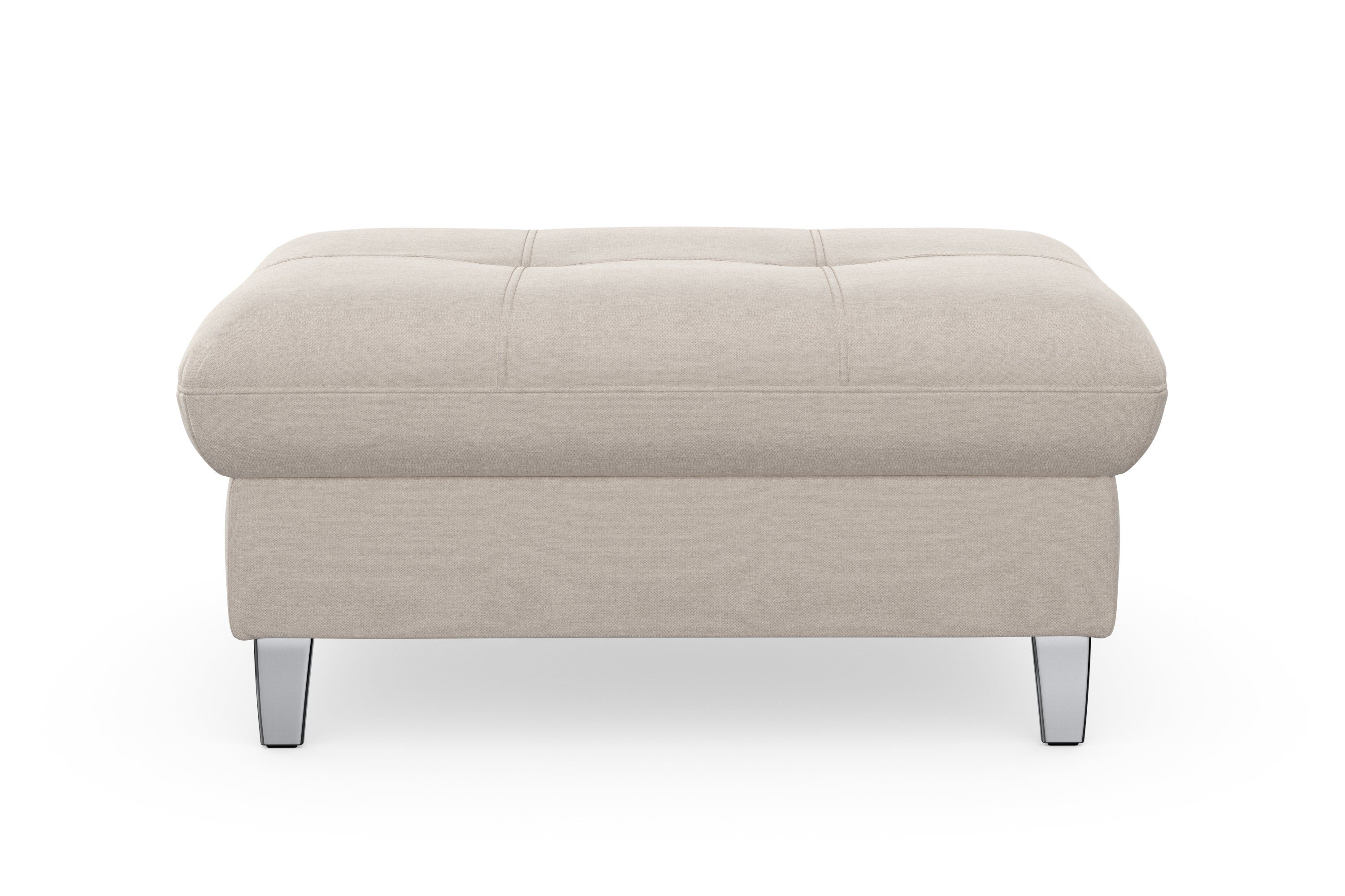sit&more Hocker met bergruimte Maggiore met bergruimte en moderne metalen poten