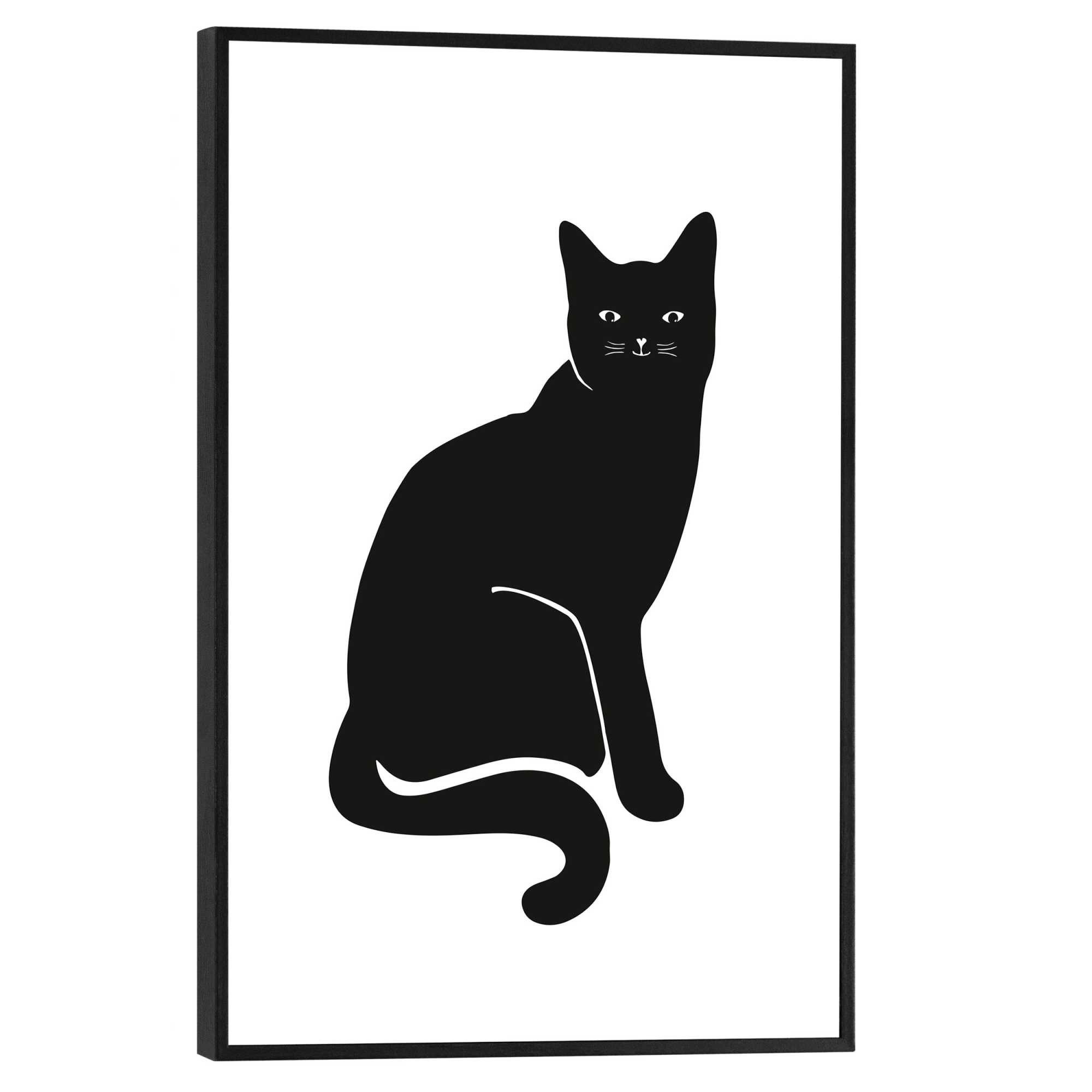Reinders! Artprint met lijst BLACK CAT