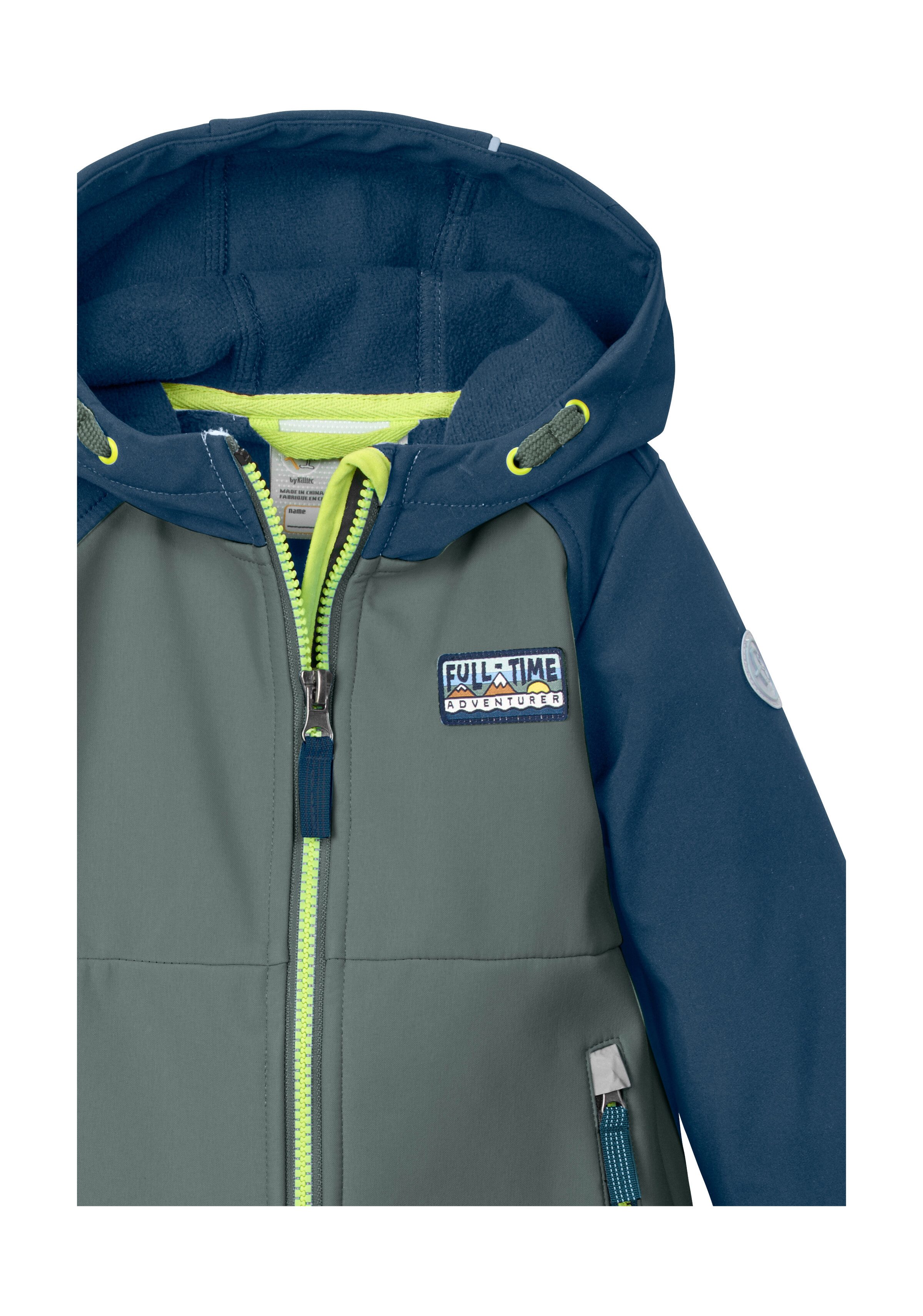 first instinct by killtec Softshell-jack FIOS 12 MNS SFTSHLL JCKT Softshelljack: waterafstotend, winddicht, PFAS-vrij geïmpregneerd