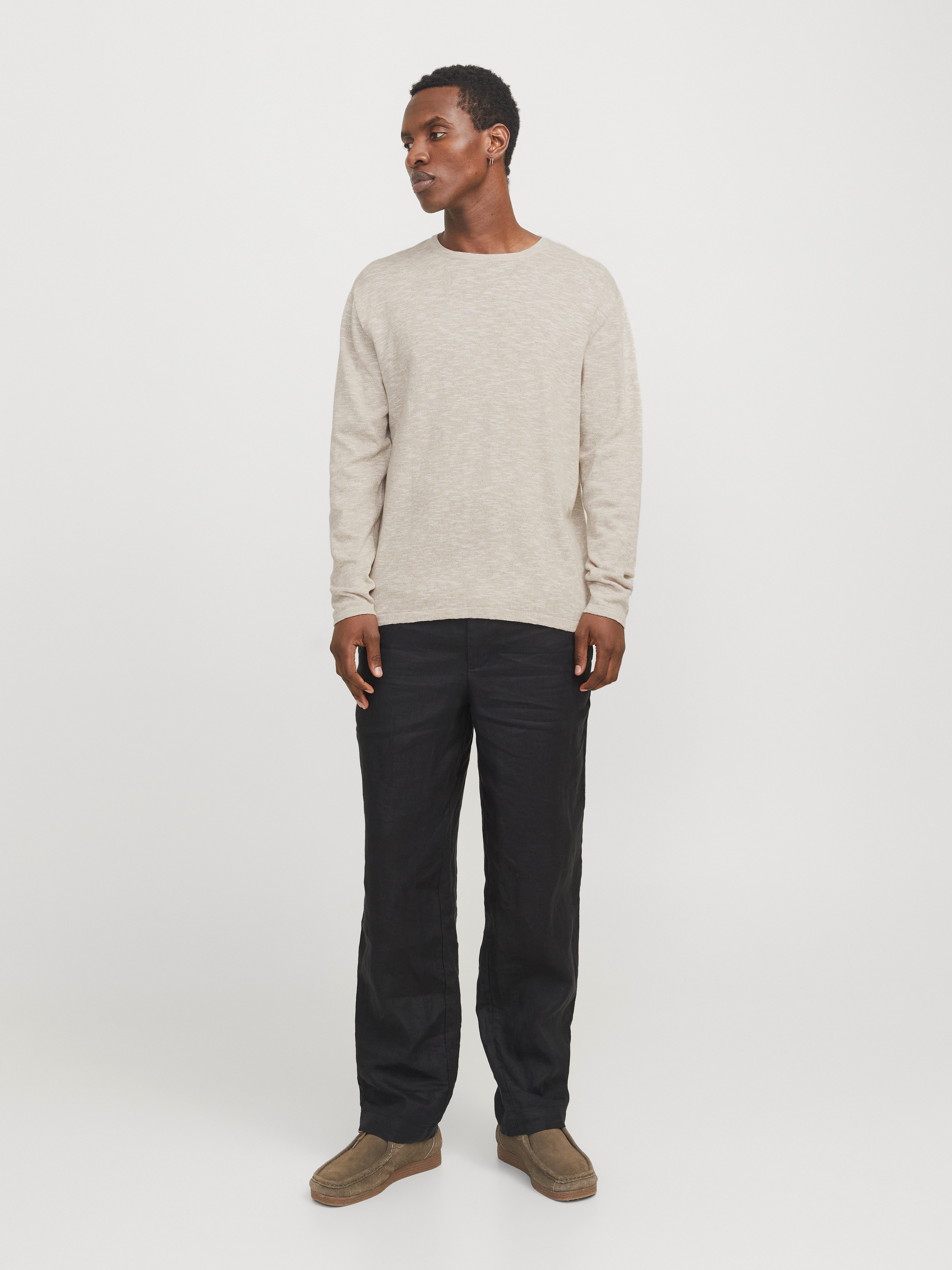 Jack & Jones Trui met ronde hals JJESUMMER KNIT CREW NECK SN