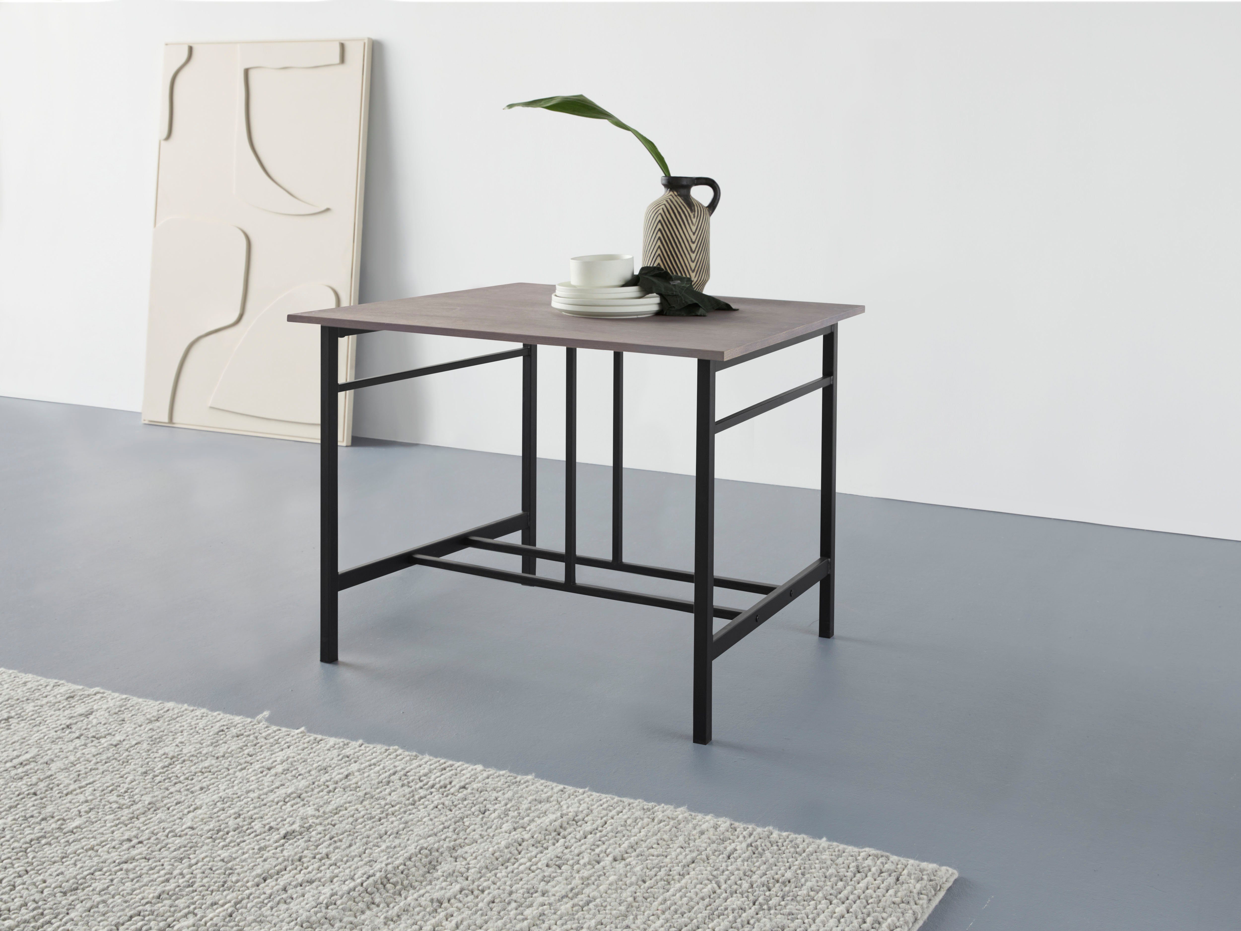 Home affaire Eettafel Sare met echt houtfineer van eiken