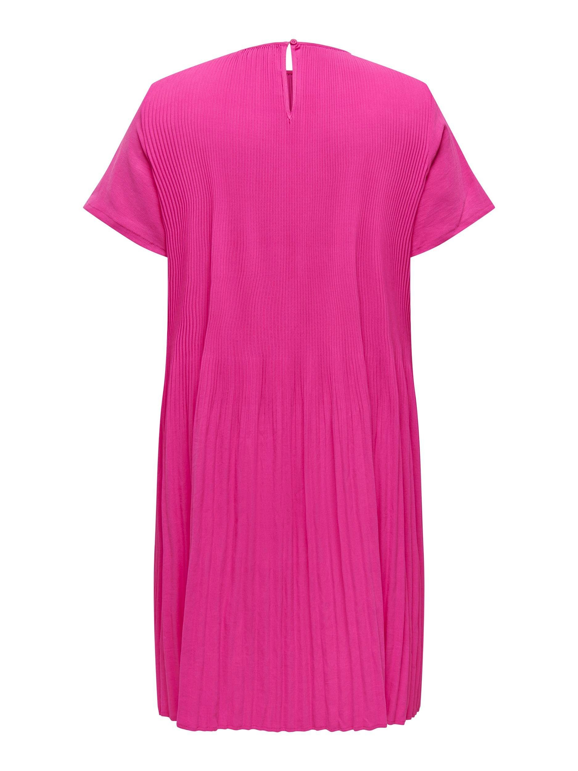 ONLY CARMAKOMA Mini-jurk CARBADOTTE S/S BLK DRESS WVN (#BEZUG!)