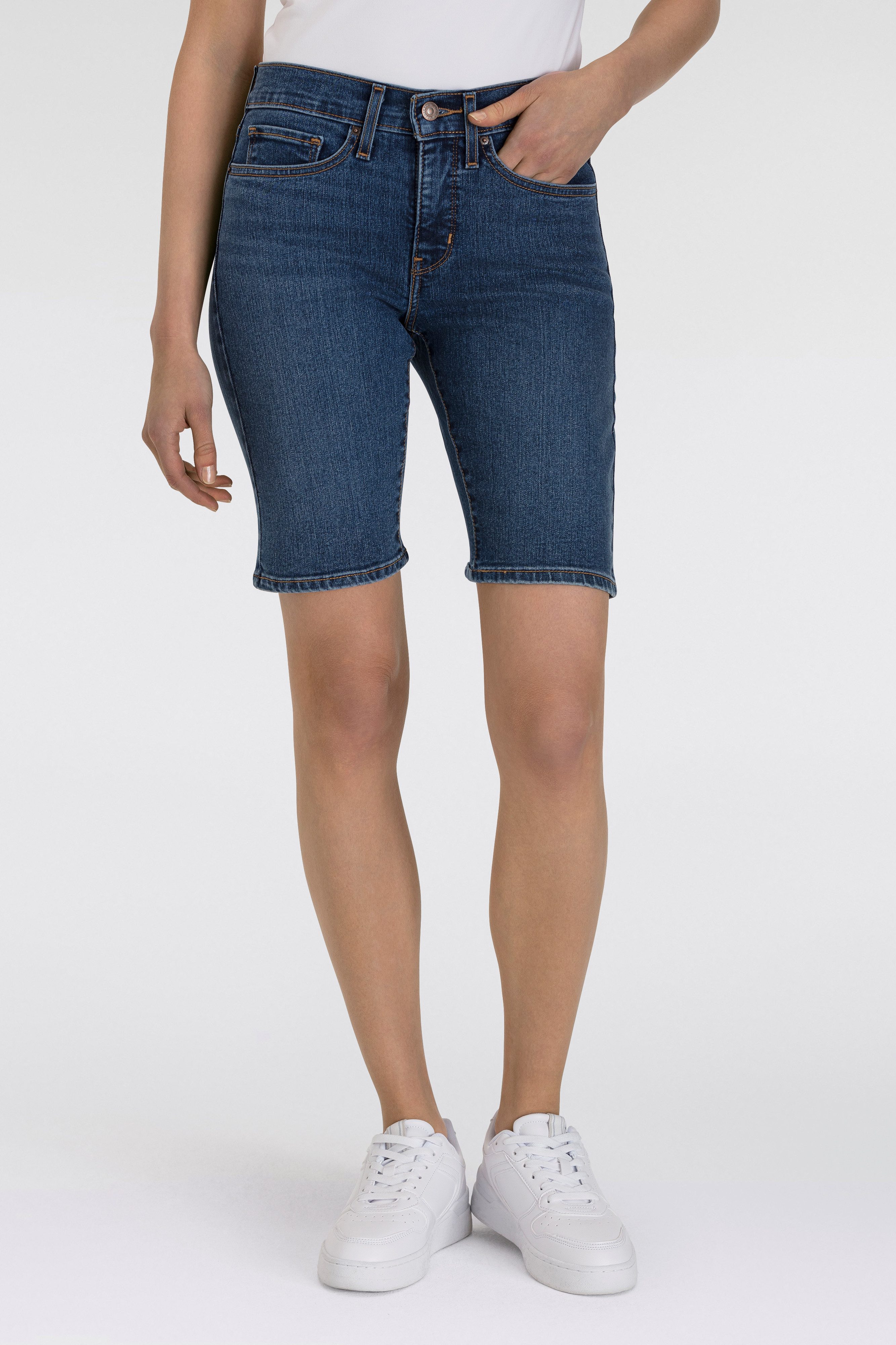 Levi's® Short SHAPING BERMUDA in five-pocketsstijl