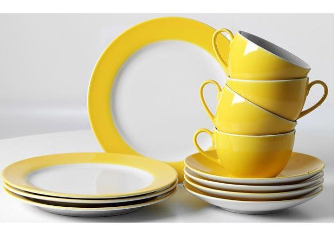 Ritzenhoff & Breker Koffieservies Serviesset, servies 12 delen, voor 4 personen (set, 12-delig)