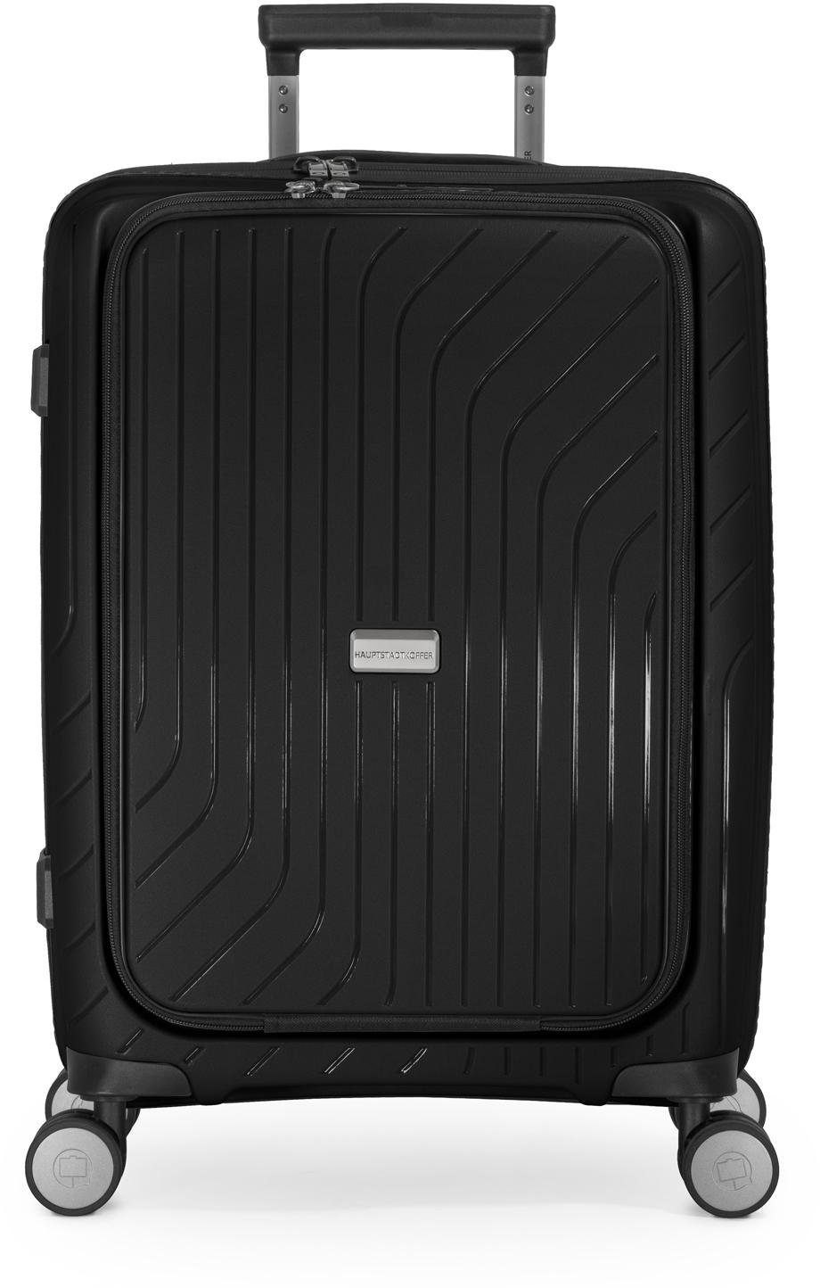 Hauptstadtkoffer Hardshell-trolley TXL, in verschillende kleuren en maten unisex koffers & reistassen maat 55 cm zwart