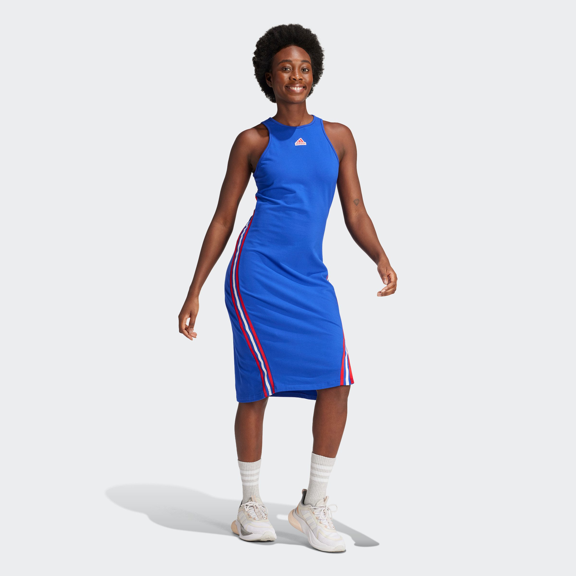 adidas Sportswear Shirtjurk W FI 3S DRESS (1-delig)