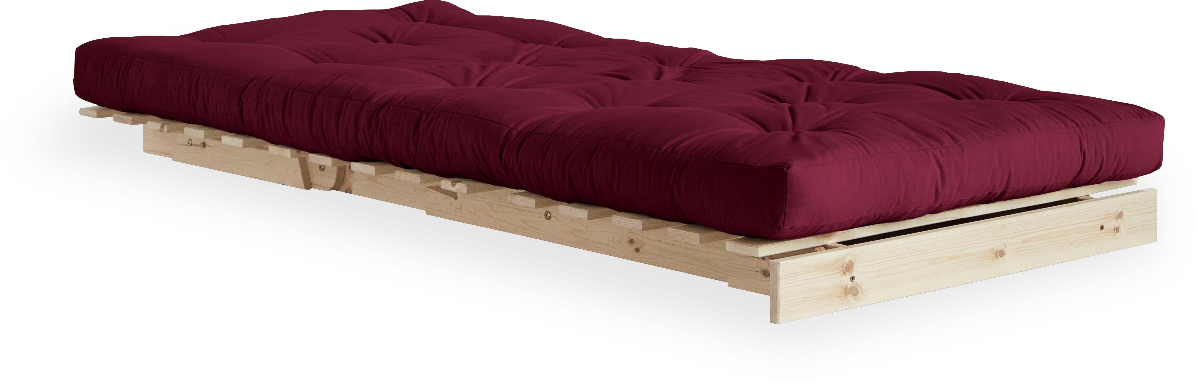 Karup Slaapbank Roots 90 slaapbank, logeerbed, bank met futonmatras Incl. futonmatras, ligoppervlak 90x200 cm, FSC® gecertificeerd dennenhout