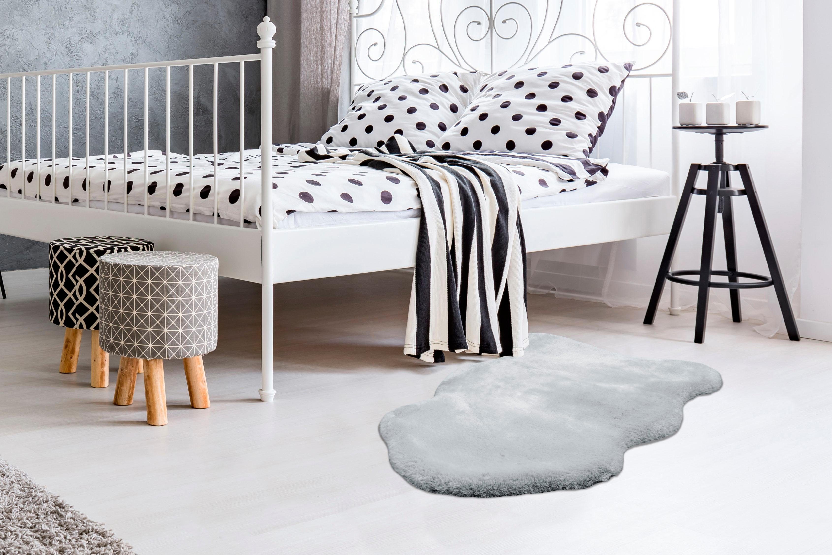 aRTE ESPINA Vachtvloerkleed Rabbit 200 Imitatiebont, voelt aan als konijnenbont, zacht, woonkamer alle vertrekken,hoge pool