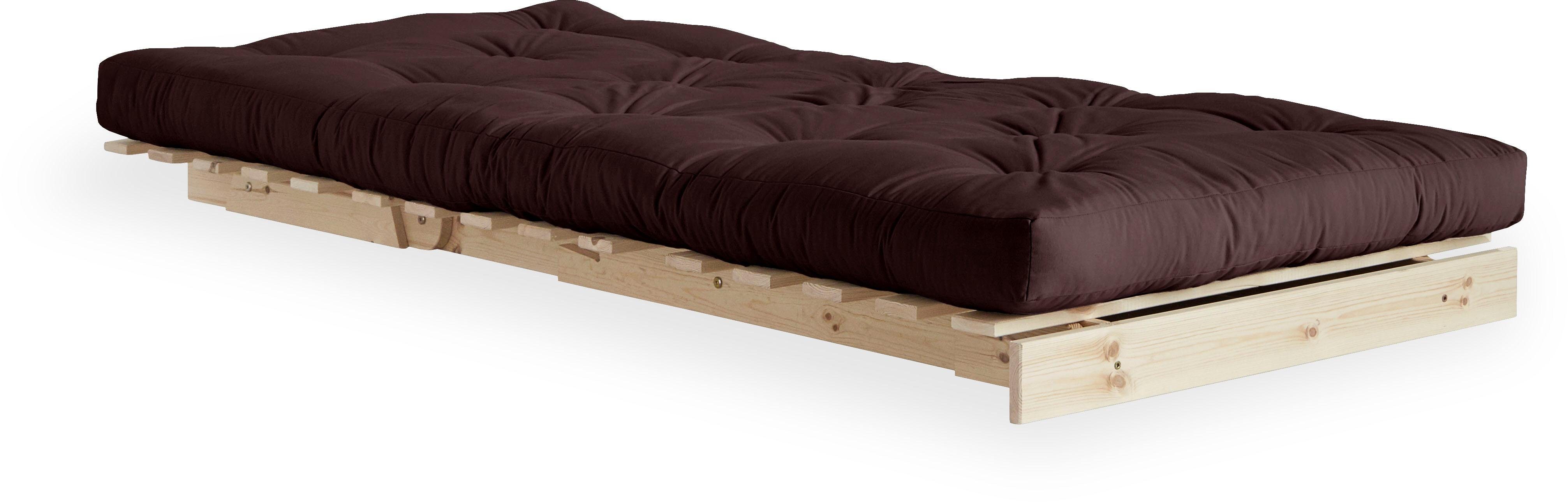 Karup Divan Roots Schlafsofa, Gästebett, Sofa inkl. Futonmatratze Incl. futonmatras, ligoppervlak 140x200 cm, FSC® gecertificeerd dennenhout