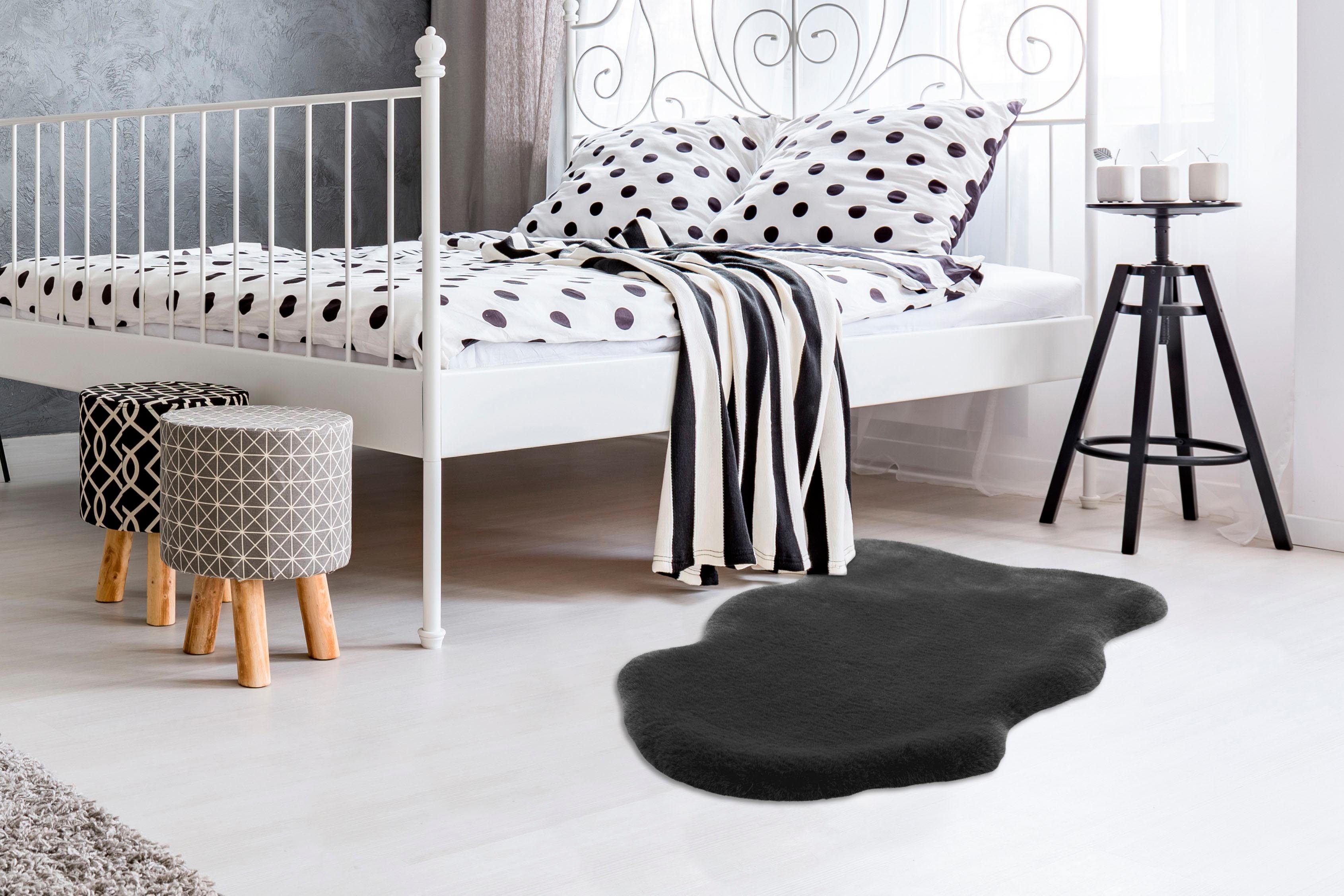 aRTE ESPINA Vachtvloerkleed Rabbit 200 Imitatiebont, voelt aan als konijnenbont, zacht, woonkamer alle vertrekken,hoge pool