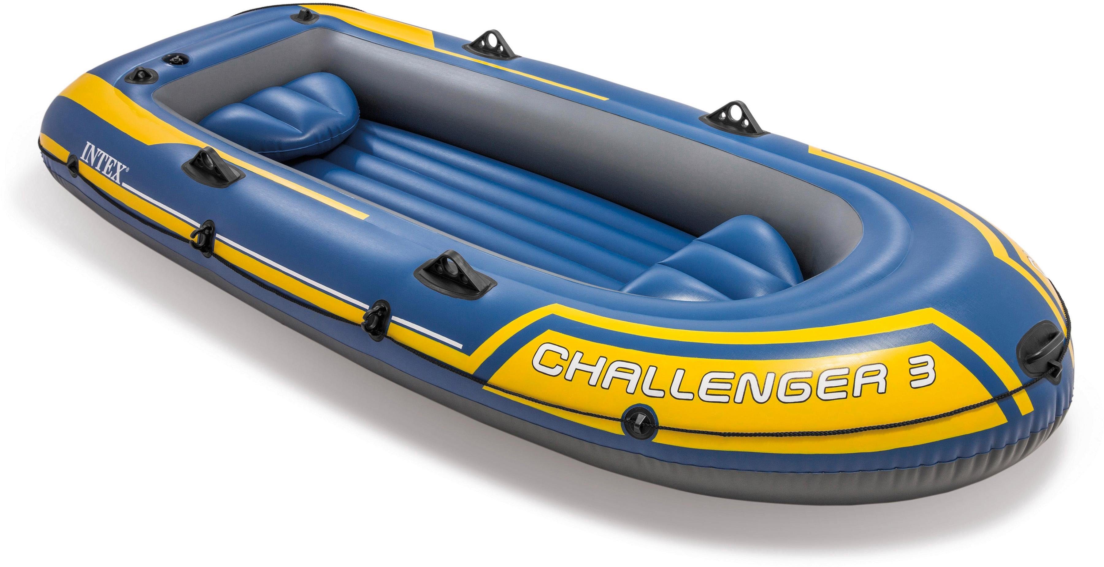 Intex Opblaasboot Challenger 3 (set)