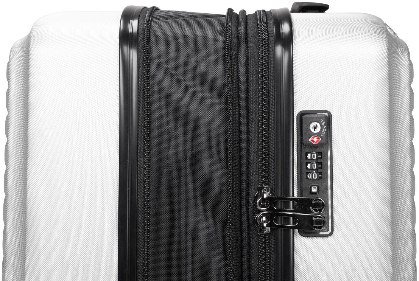 Hauptstadtkoffer Hardshell-trolley Mitte, verschillende maten en kleuren Harde koffer reisbagage TSA-slot volumevergroting bij M/L