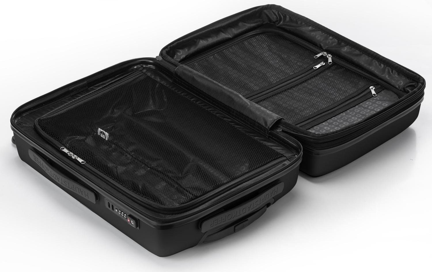 Hauptstadtkoffer Hardshell-trolley Mitte, verschillende maten en kleuren Harde koffer reisbagage TSA-slot volumevergroting bij M/L