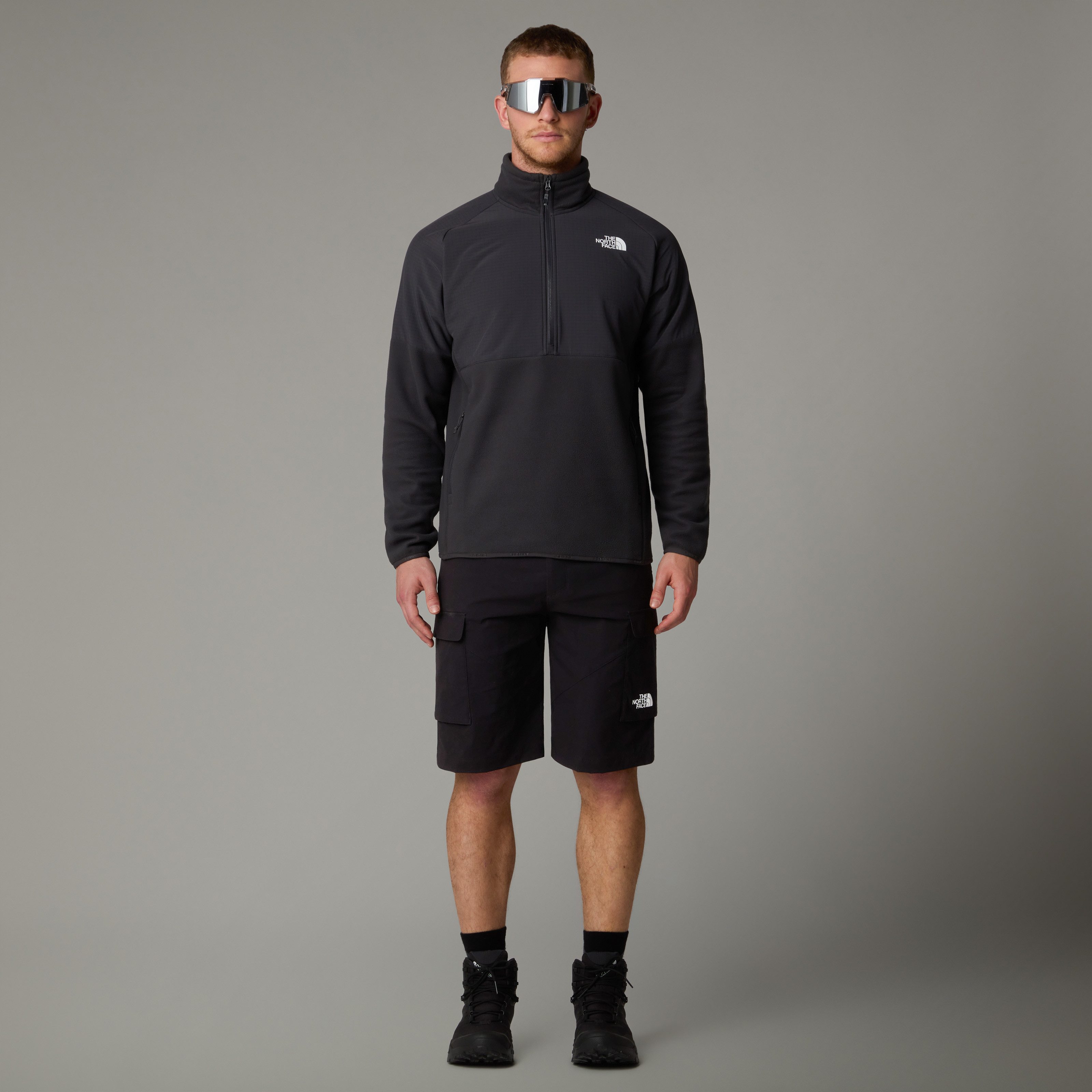 The North Face Fleecetrui M GLACIER HEAVYWEIGHT 1/2 ZIP (1-delig)