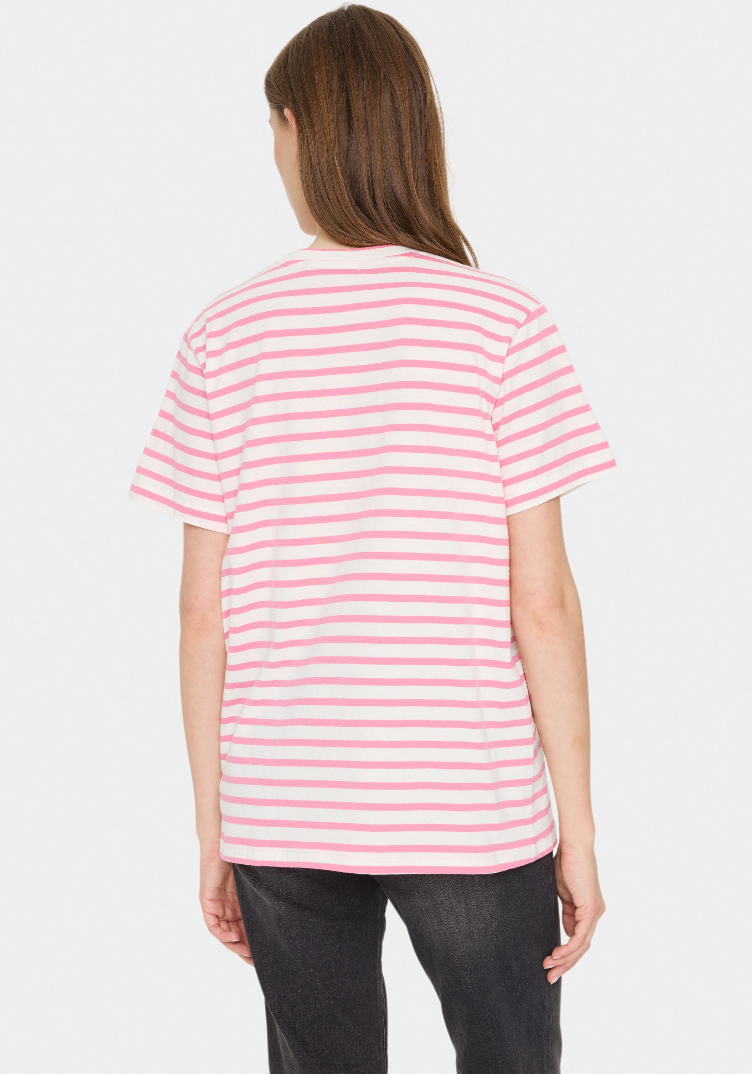 Saint Tropez T-shirt GanikaSZ T-shirt met klein borduursel