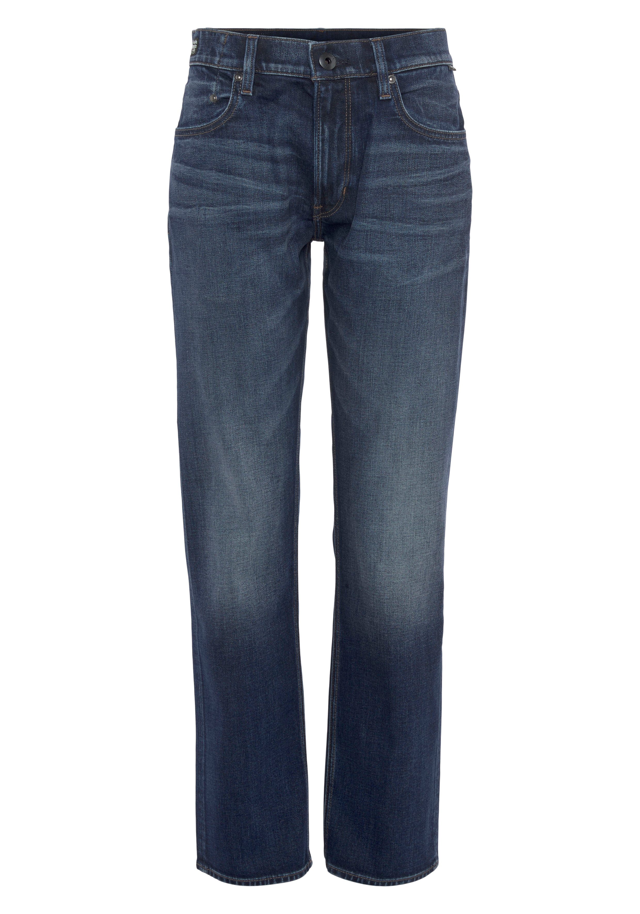 G-Star RAW Straight jeans Mosa Straight met lichte naden