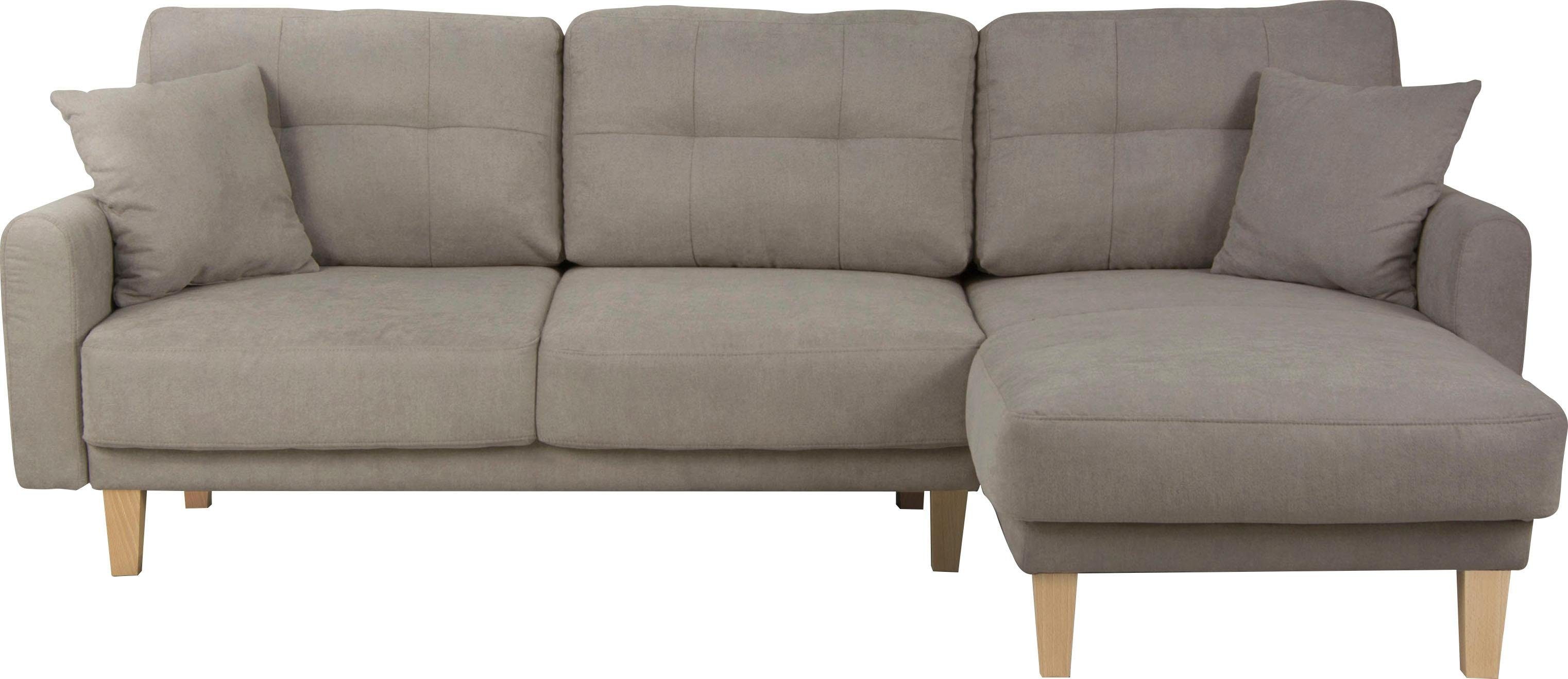 Home affaire Hoekbank TRIPLO optionele slaapbank met bedlade, afmetingen B/D/H: 234/164/89 cm