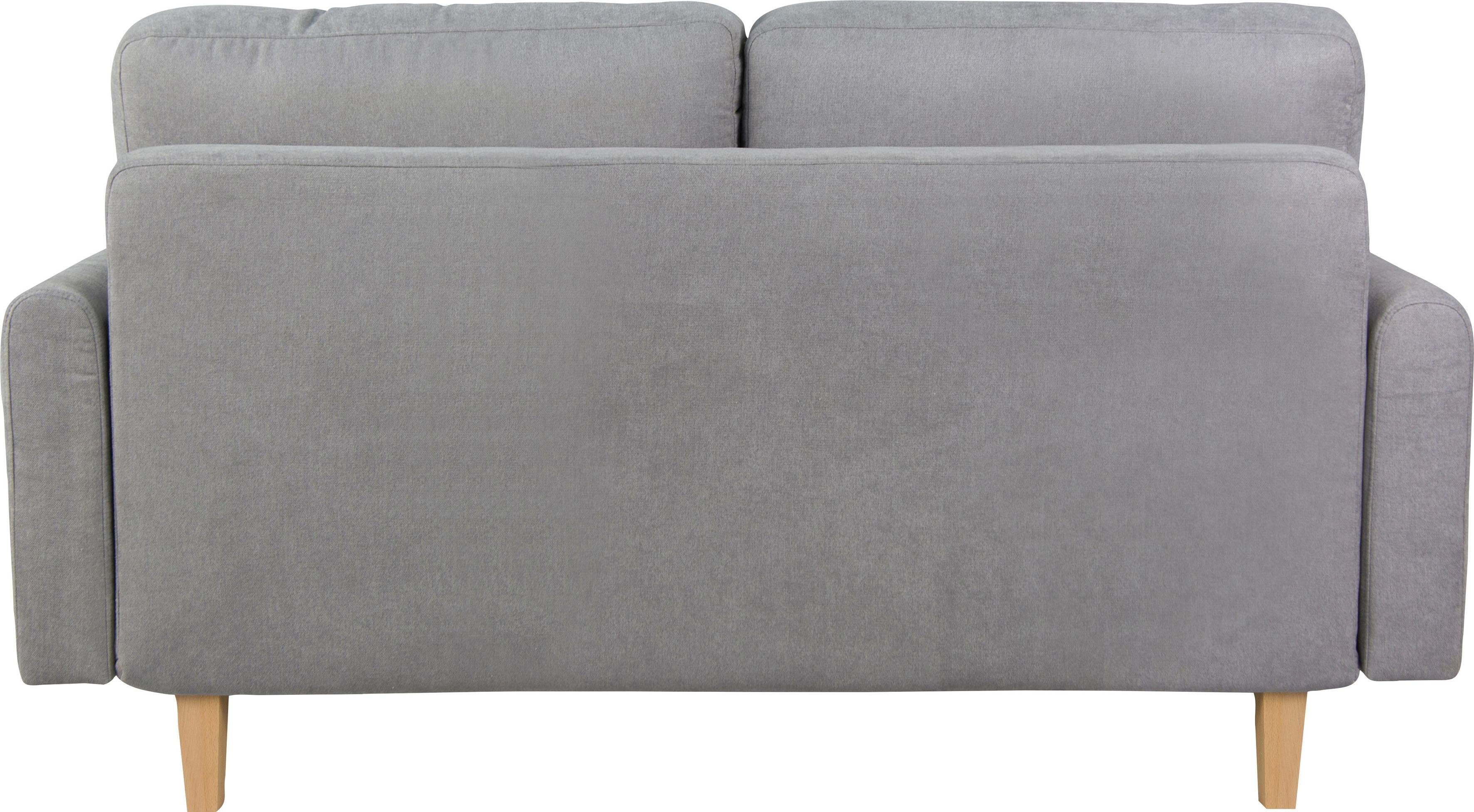 Home affaire 2-zitsbank TRIPLO met golfsysteem, afmetingen B/D/H: 165/100/89 cm Bank met stiksel in het ruggebied, incl. rugkussen en sierkussen