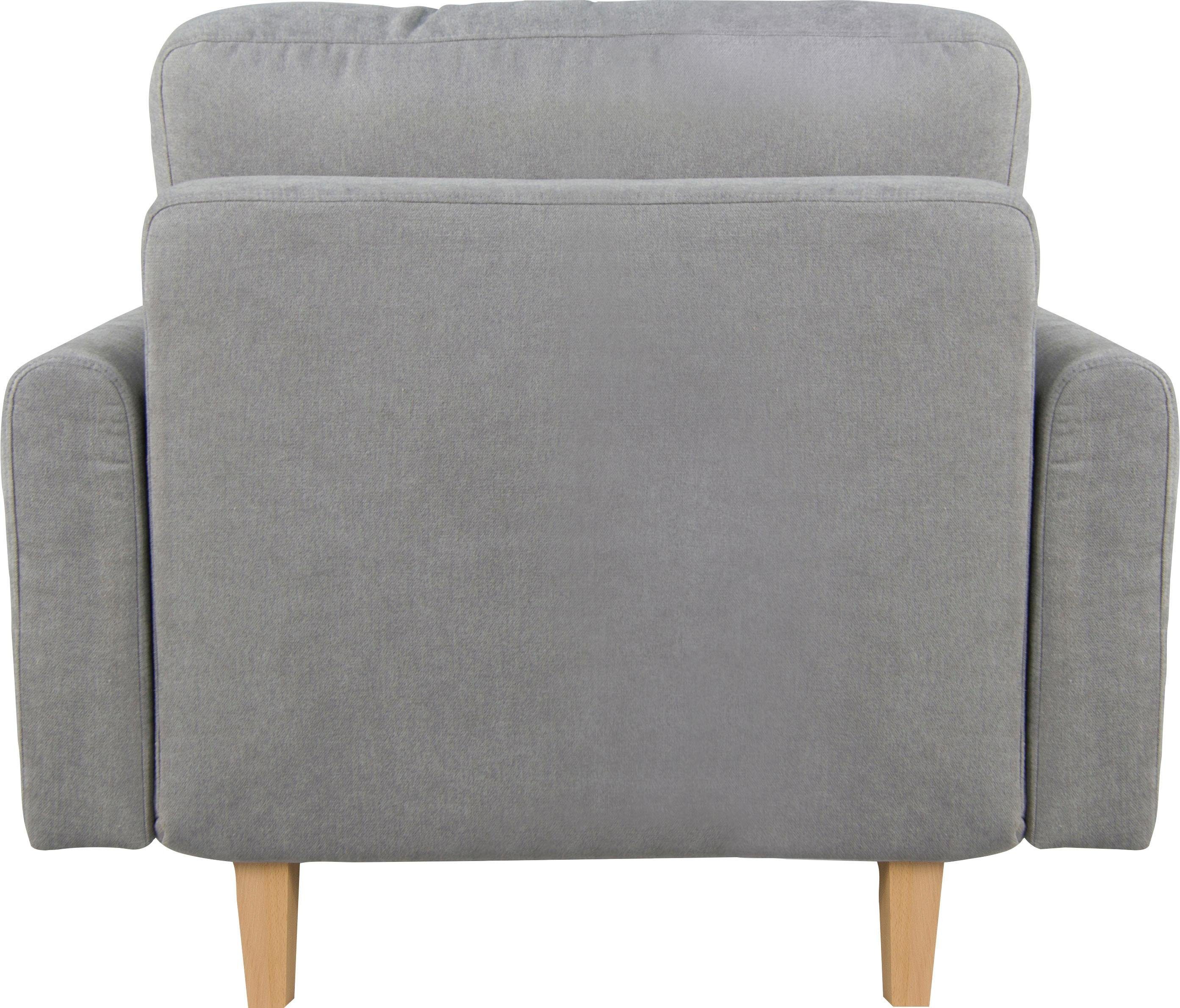 Home affaire Fauteuil TRIPLO relaxstoel met golfondersteuning, afmetingen B/D/H: 95/100/89 cm