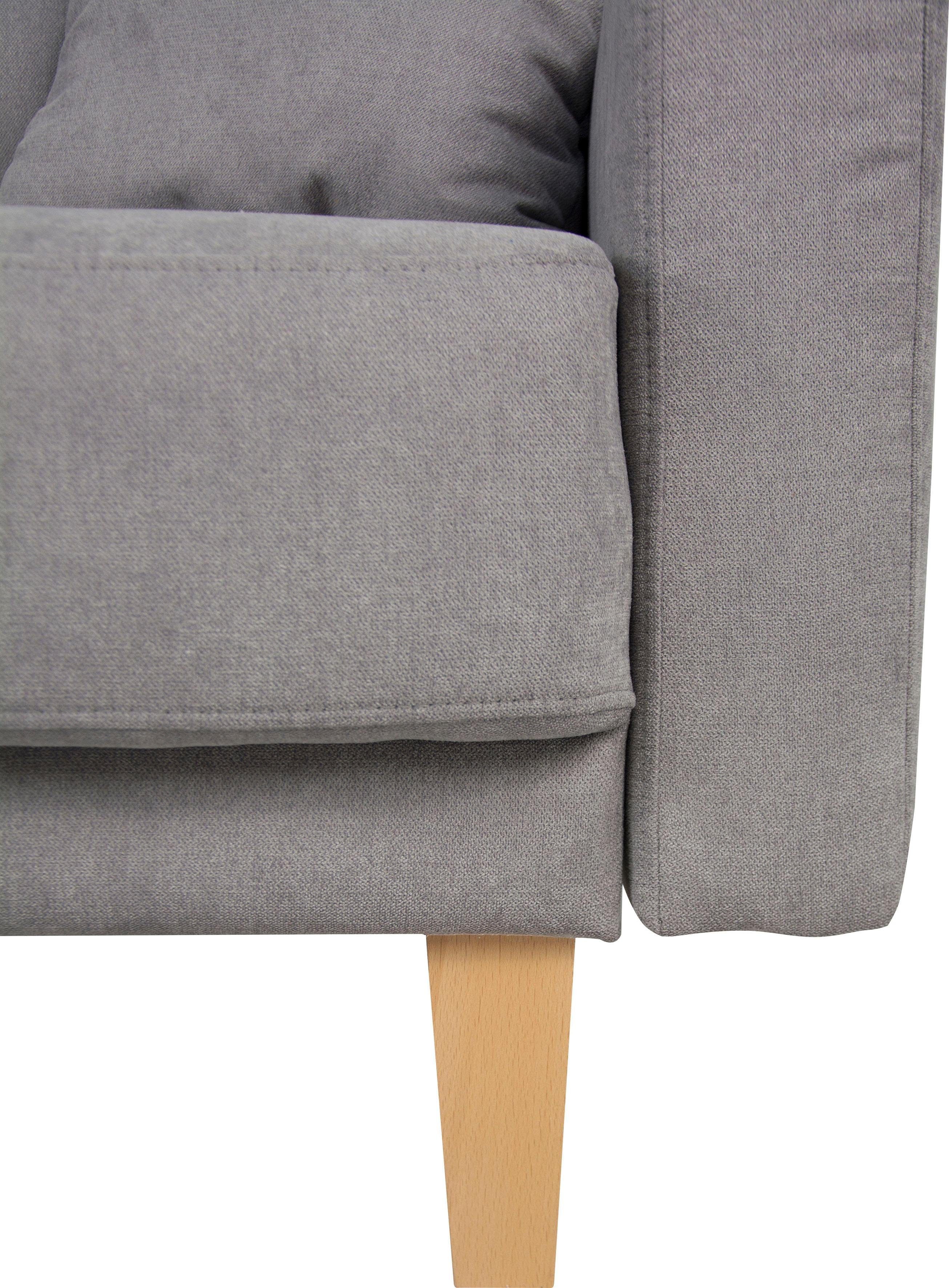 Home affaire Hoekbank TRIPLO optionele slaapbank met bedlade, afmetingen B/D/H: 234/164/89 cm