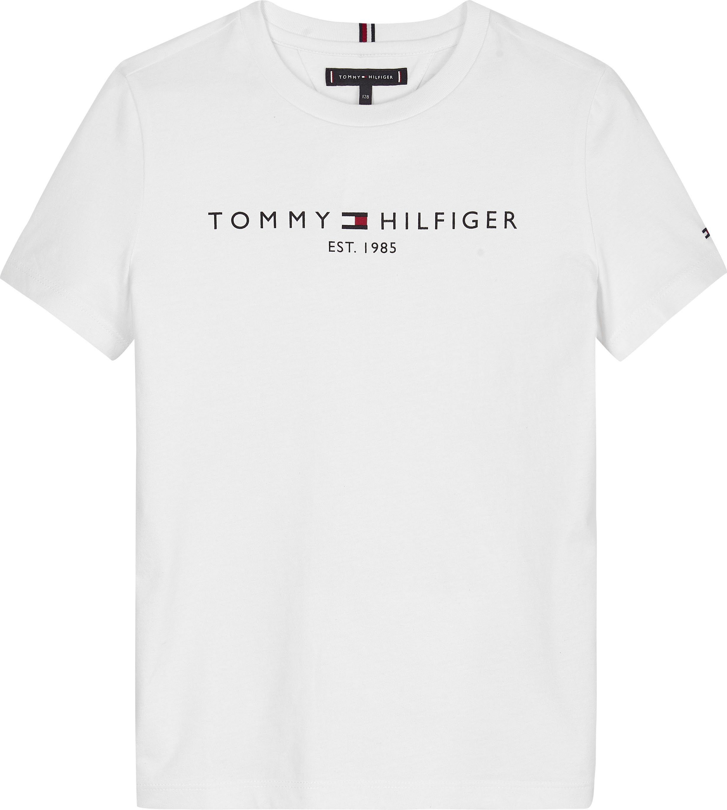 Tommy Hilfiger T-shirt ESSENTIAL TEE Kinderen Kids Junior MiniMe, voor jongens en meisjes