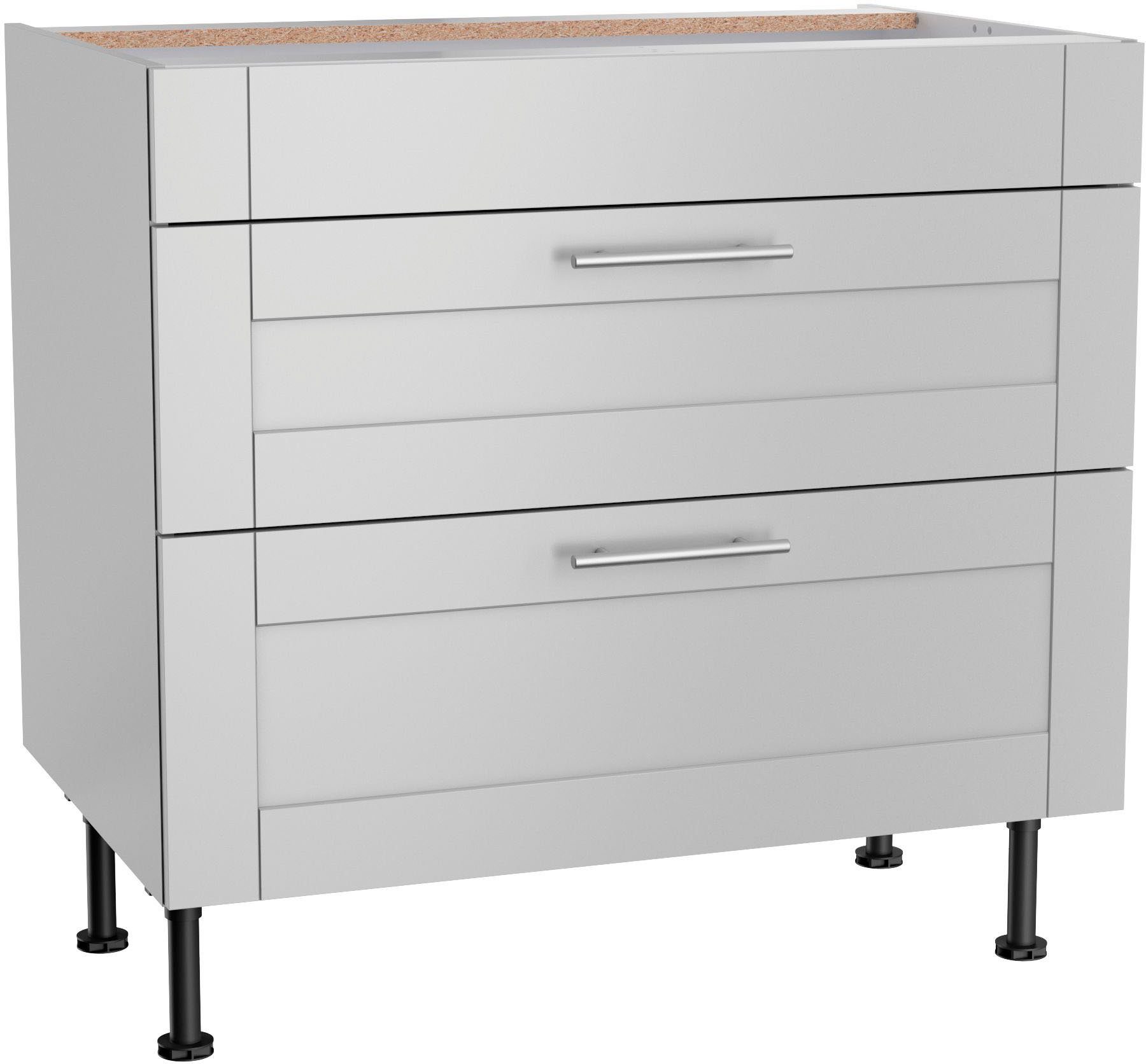 OPTIFIT Ombouwkast voor fornuis Ahus Breedte 90-130 cm