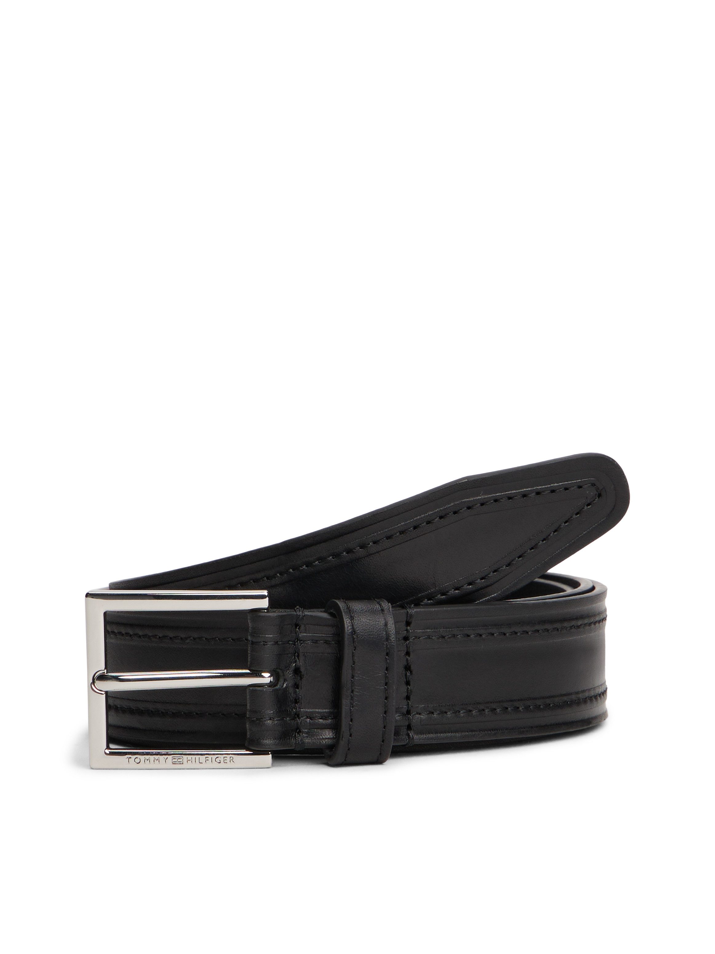 Tommy Hilfiger Leren riem HUDSON EMBOSS LEATHER 3.0