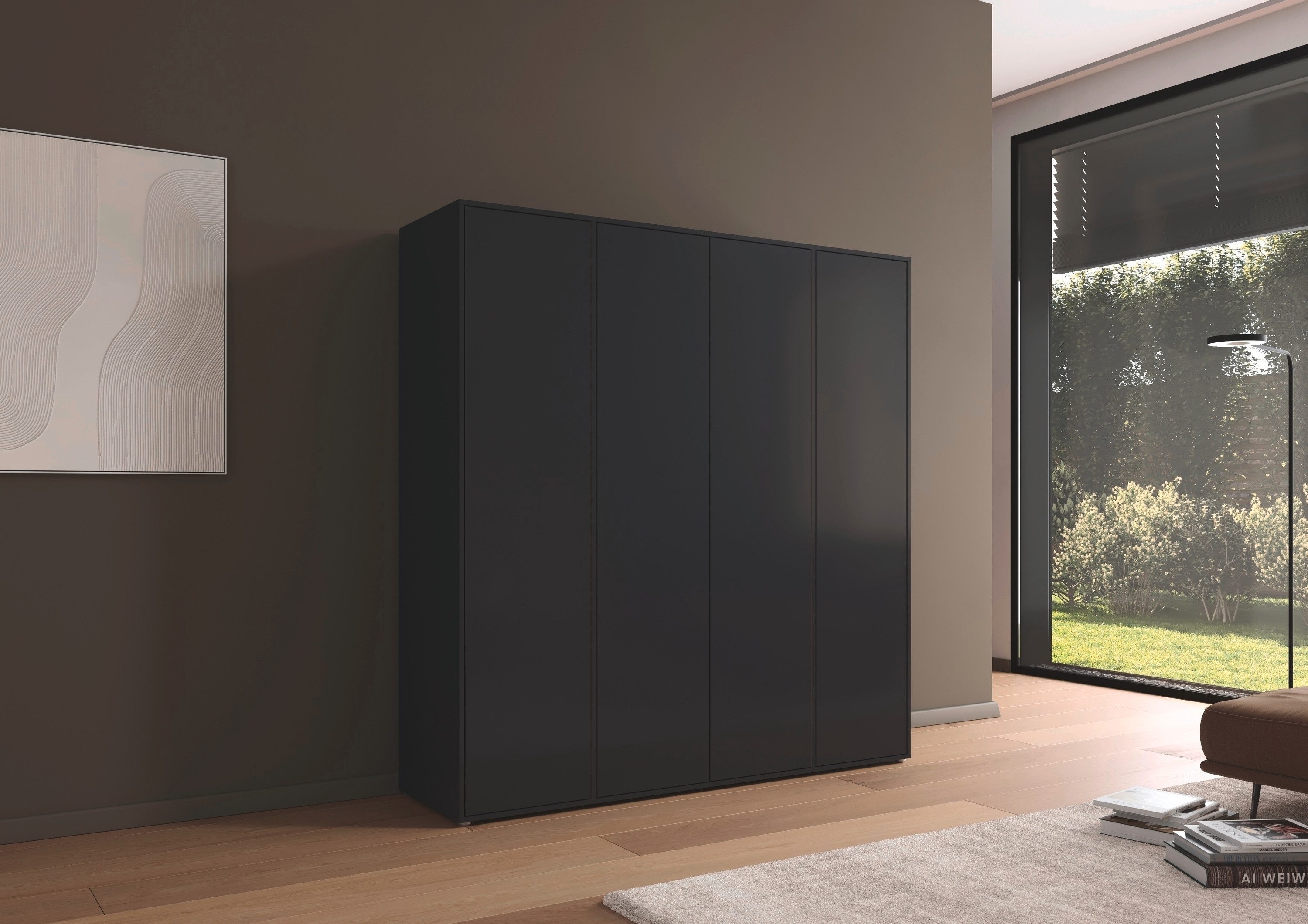 rauch Draaideurkast Kledingkast Kast Garderobe Wasmand NABILA veel Opbergruimte in 2 breedtes met push-to-open functie bestseller made in germany