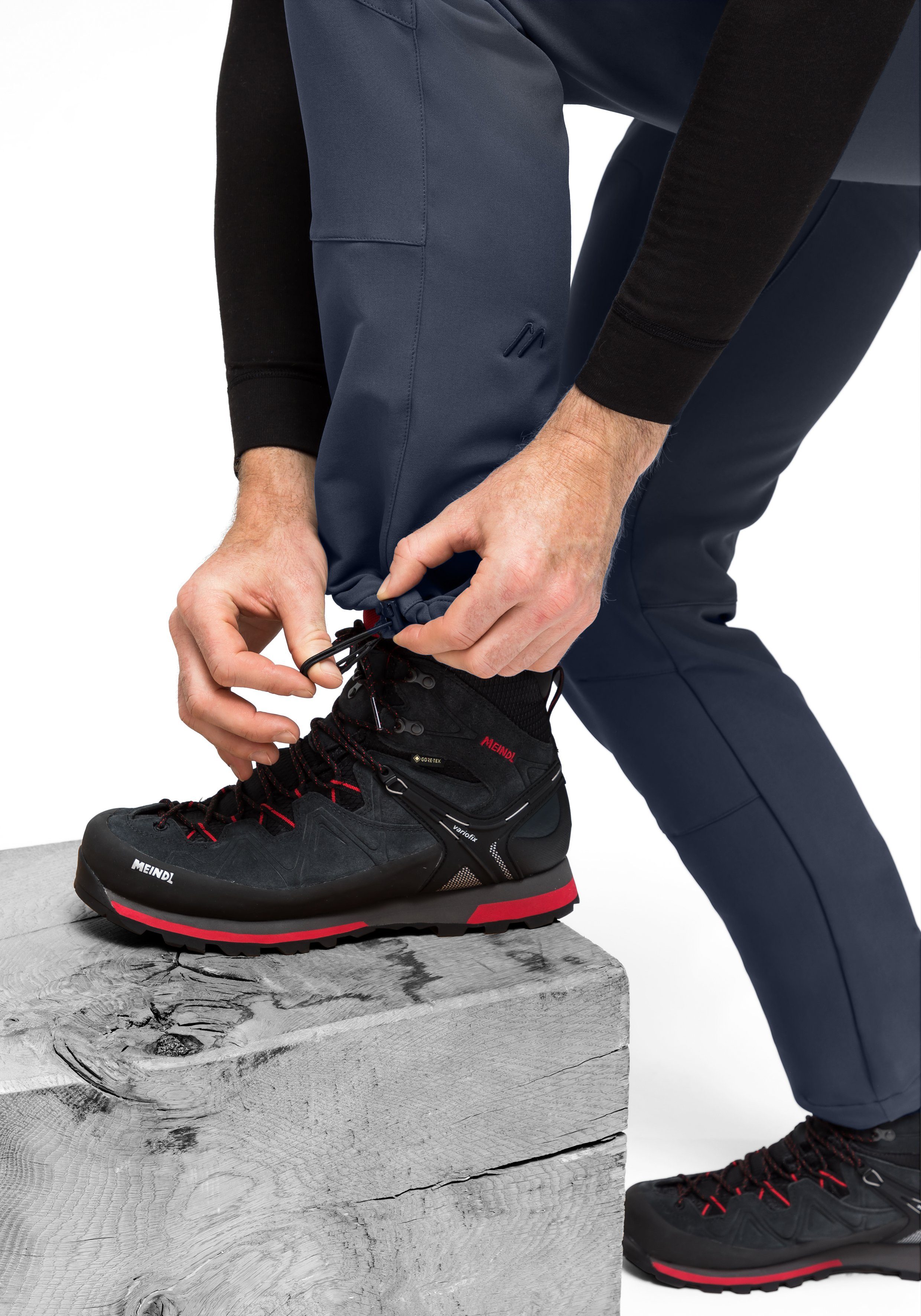 Maier Sports Functionele broek Herrmann warme heren outdoorbroek robuuste wandelbroek regular fit