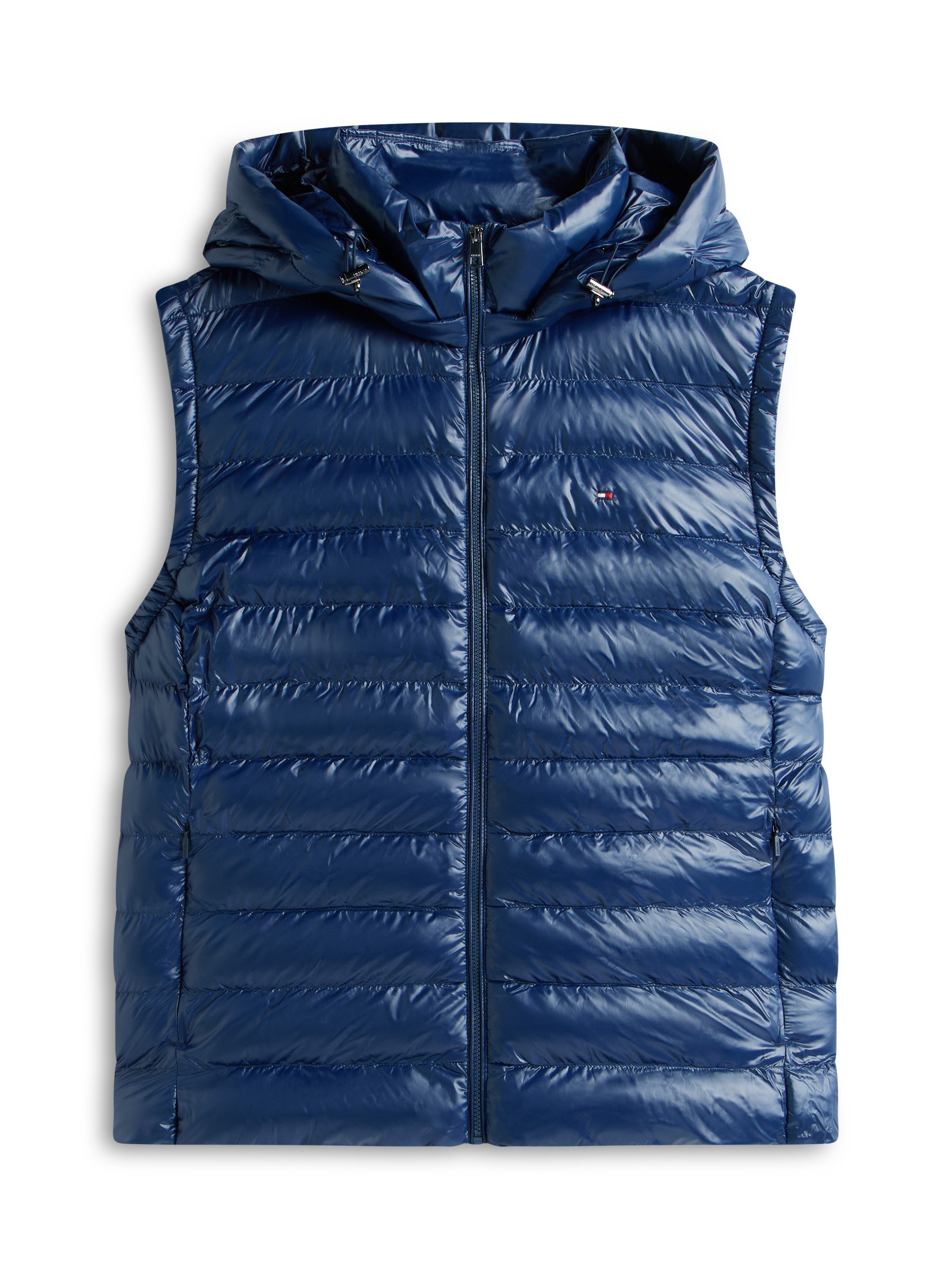Tommy Hilfiger Curve Bodywarmer CRV LW PADDED SLIM VEST in grote maten, met capuchon