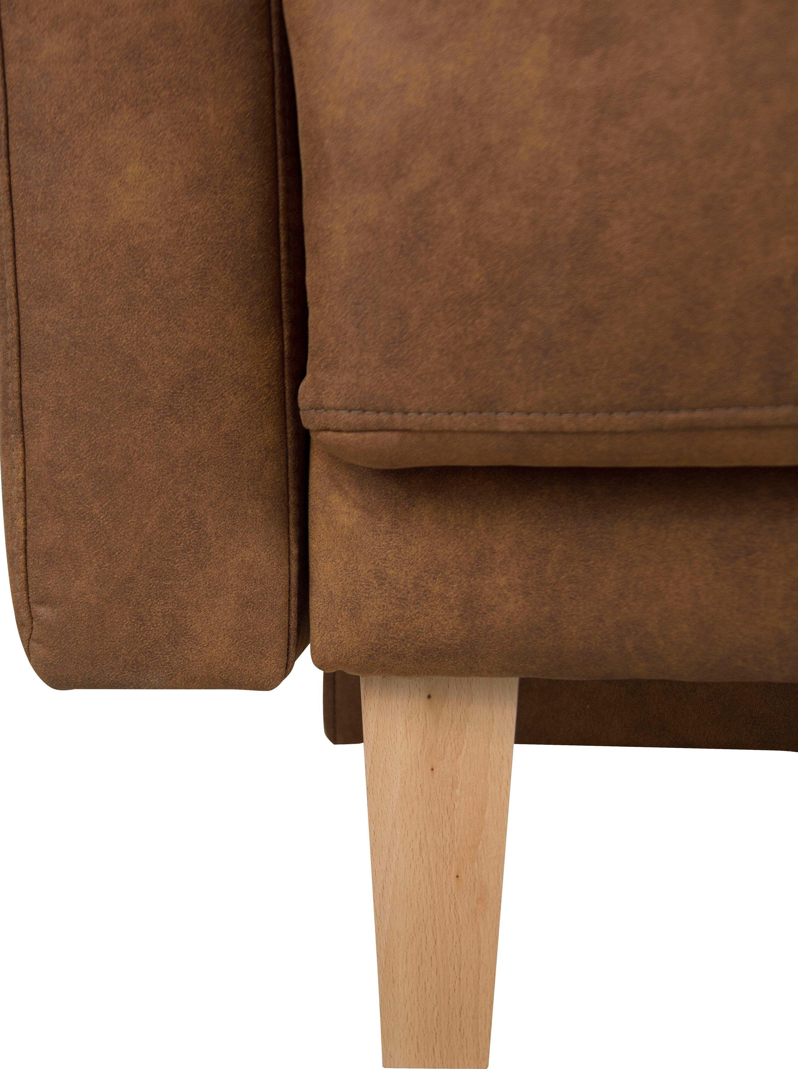 Home affaire Hoekbank TRIPLO optionele slaapbank met bedlade, afmetingen B/D/H: 234/164/89 cm