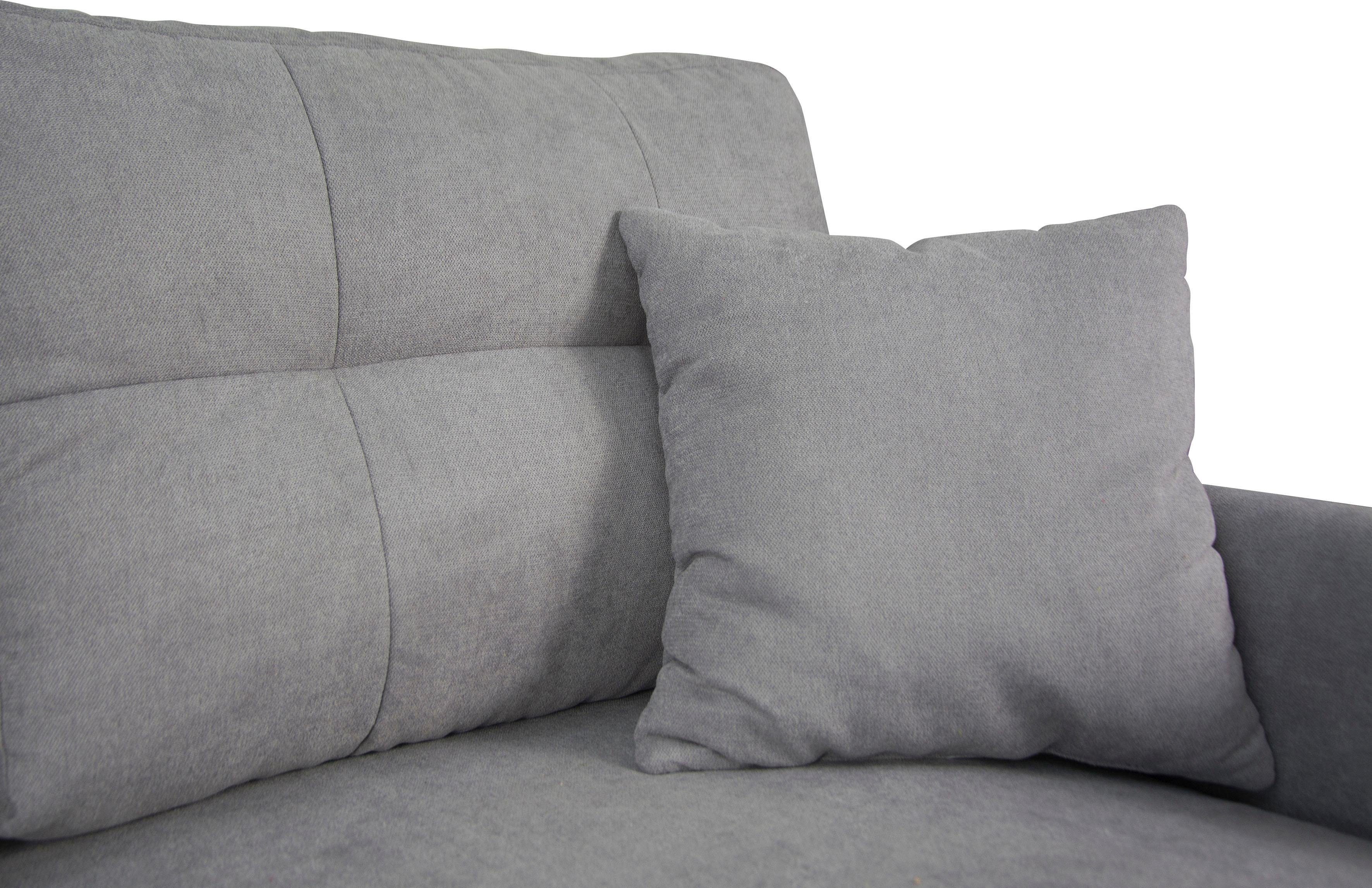 Home affaire 2-zitsbank TRIPLO met golfsysteem, afmetingen B/D/H: 165/100/89 cm Bank met stiksel in het ruggebied, incl. rugkussen en sierkussen